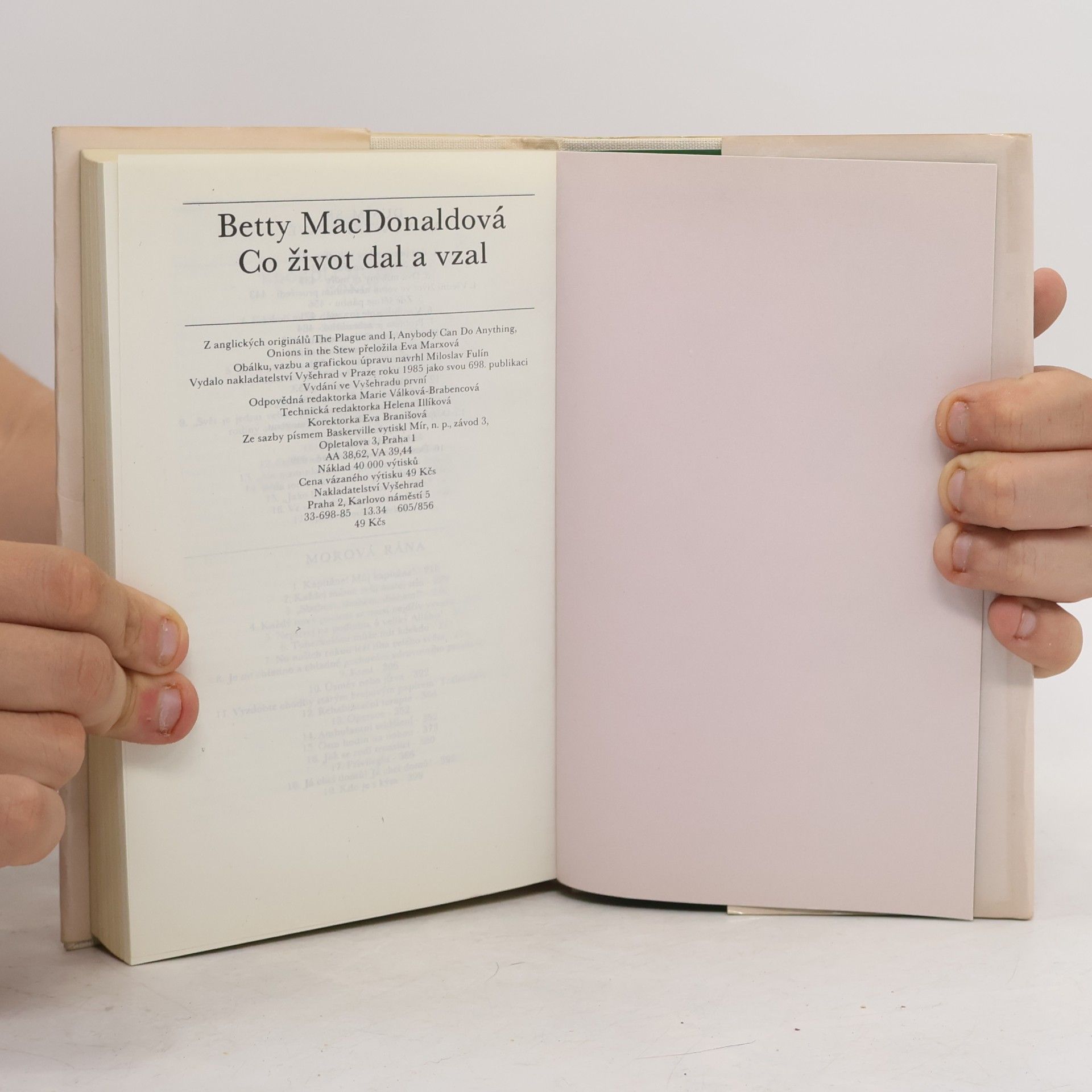 Betty MacDonald Co život dal a vzal