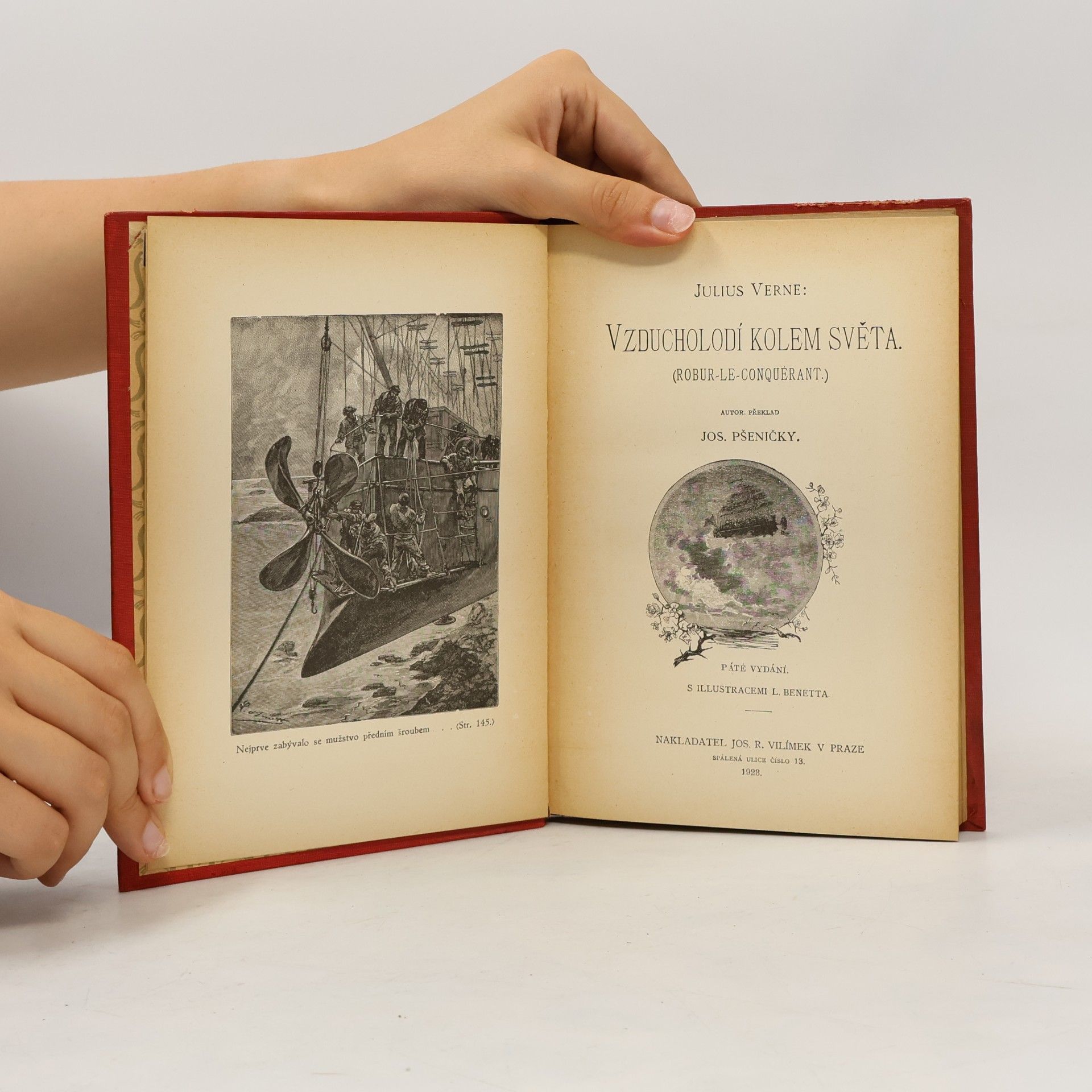 Jules Verne Vzducholodí kolem světa
