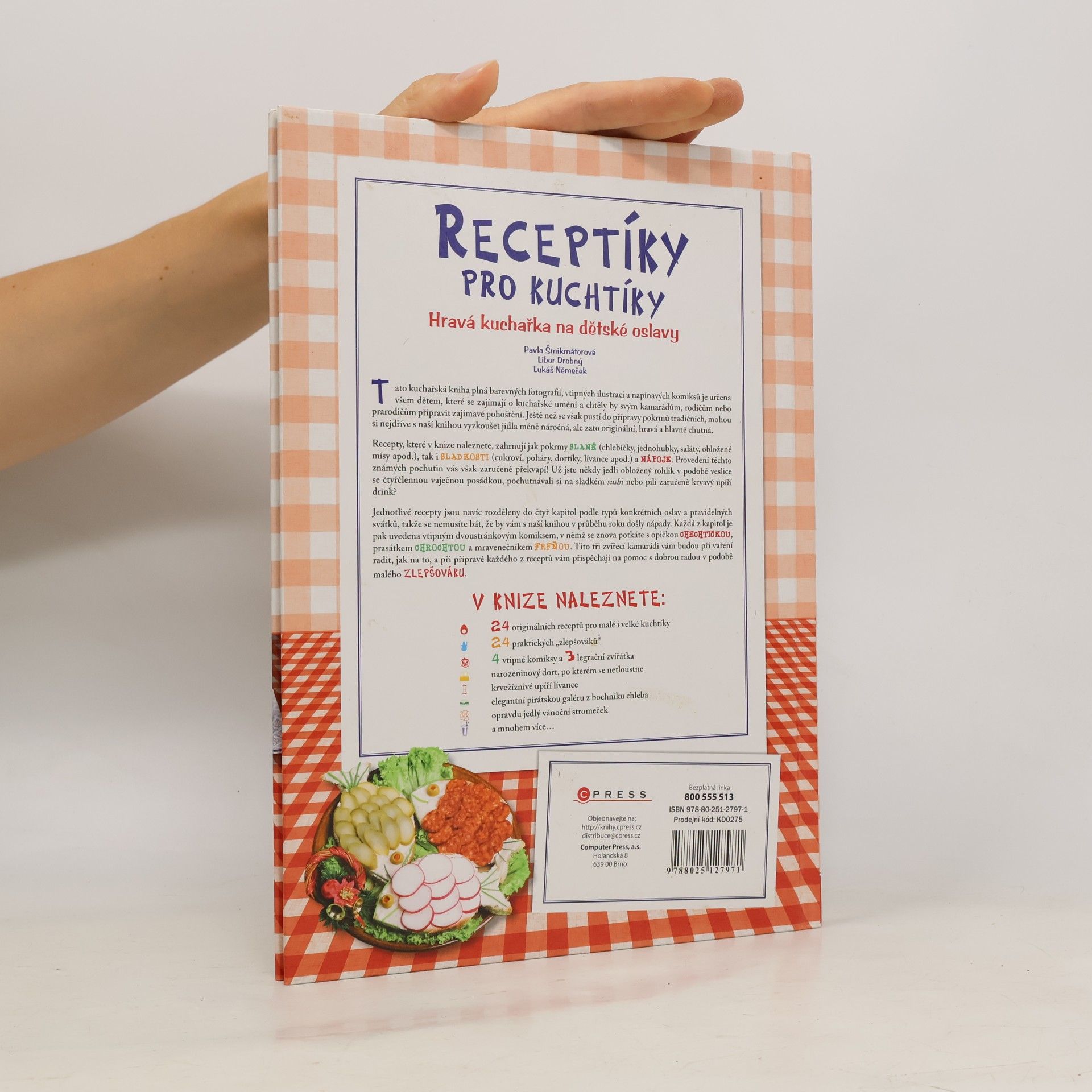 Michala Šmikmátorová Receptíky pro kuchtíky