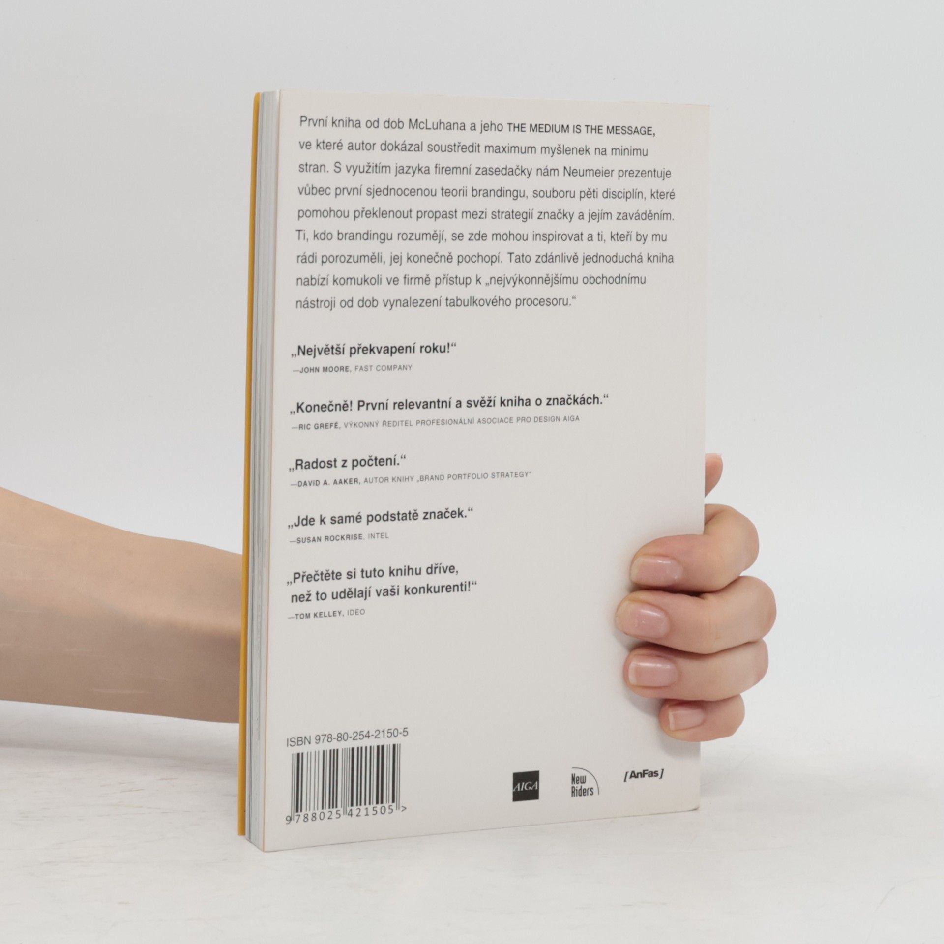 Marty Neumeier The brand gap: Jak překlenout propast mezi obchodní strategií a designem