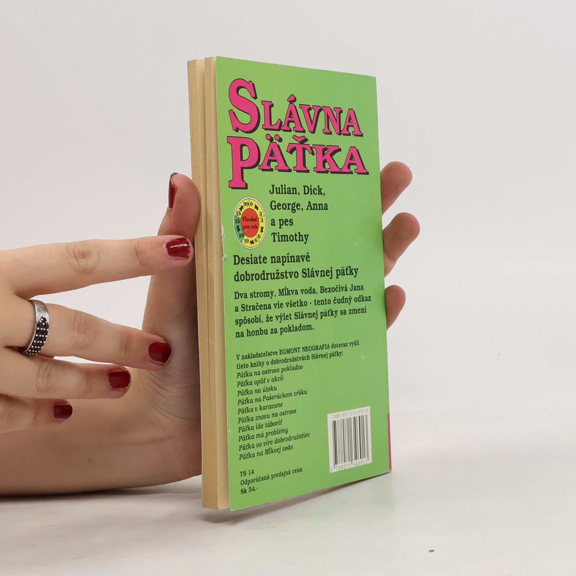 Enid Blyton Päťka na Mĺkvej vode