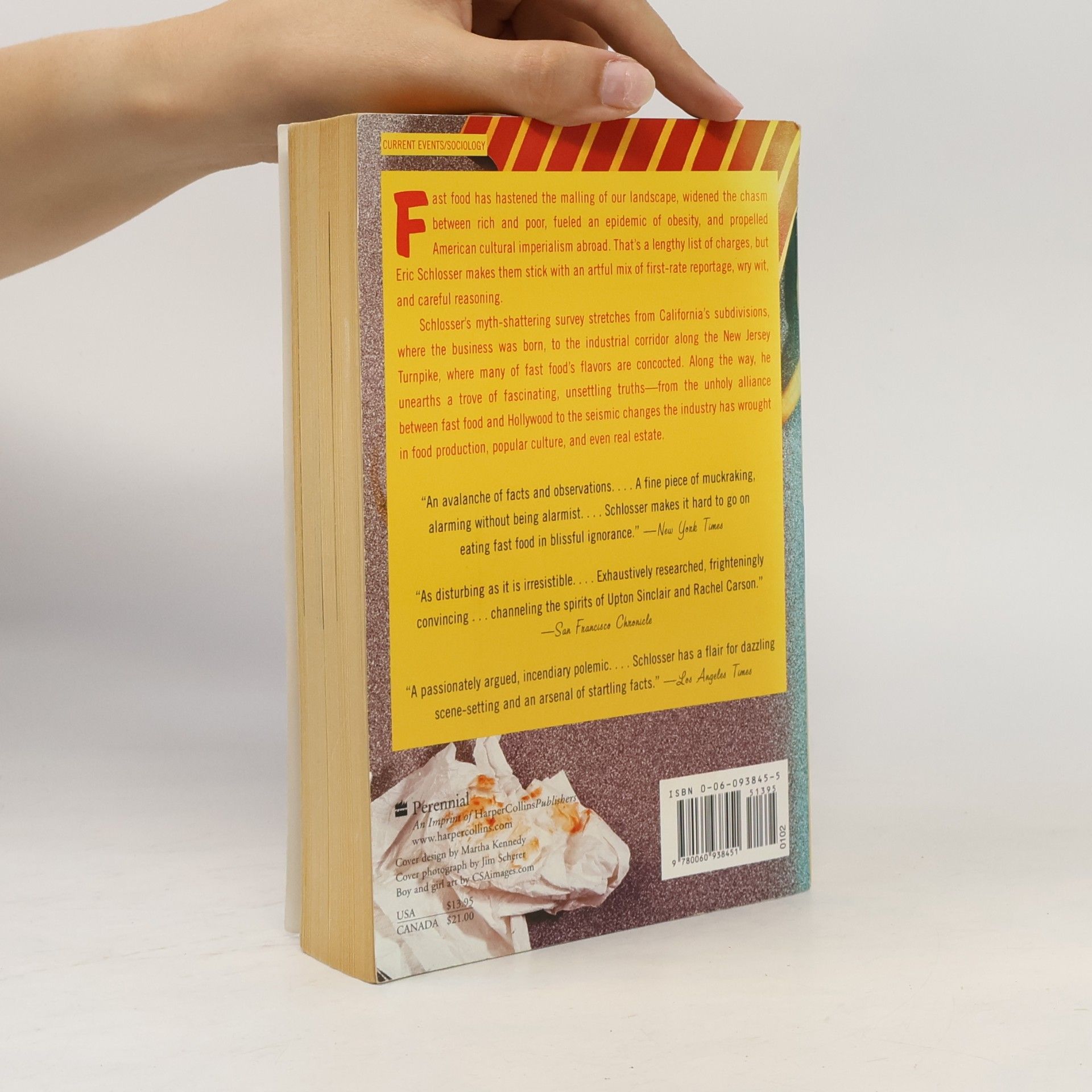 Eric Schlosser Fast Food Nation