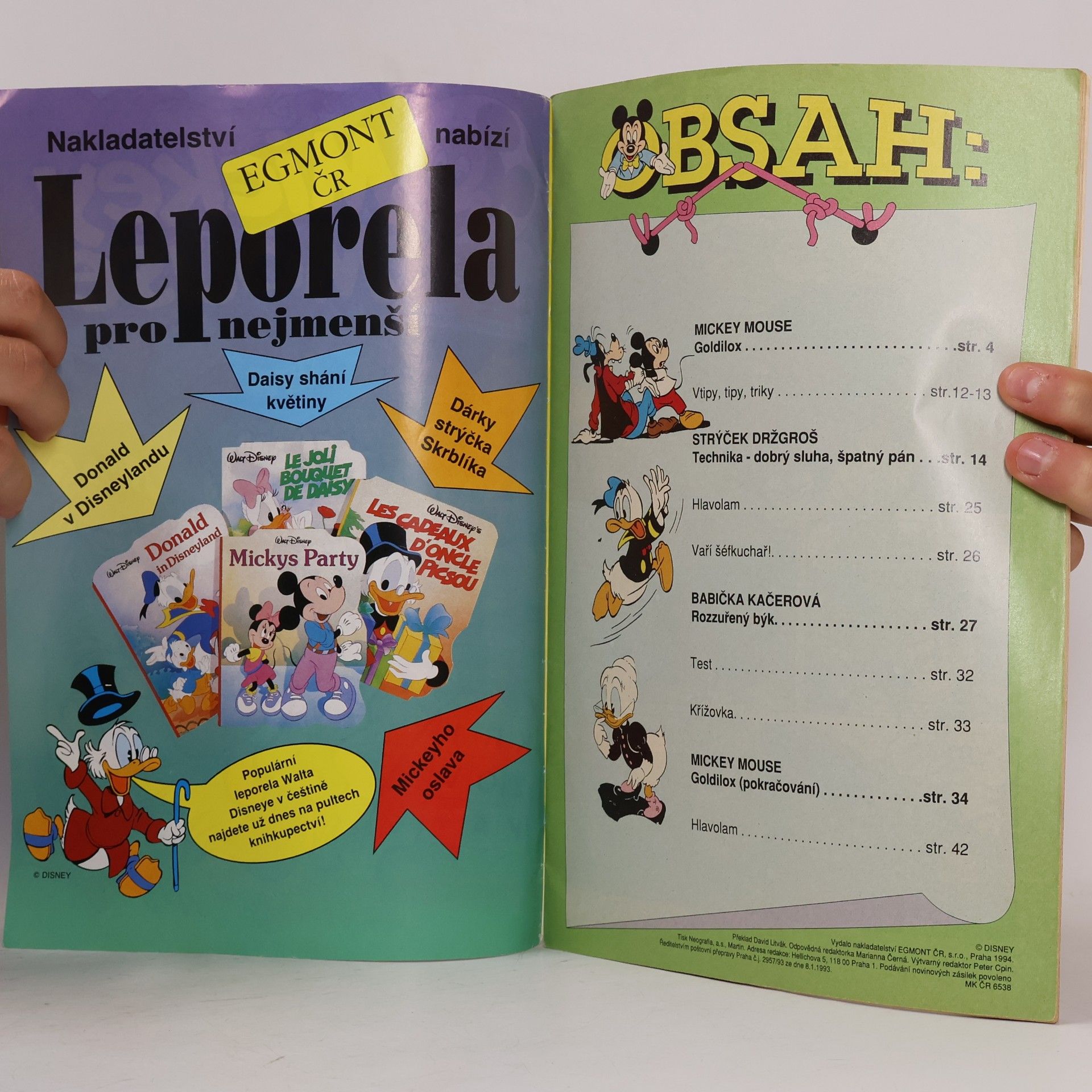 Autorenkollektiv Mickey Mouse 12/1994
