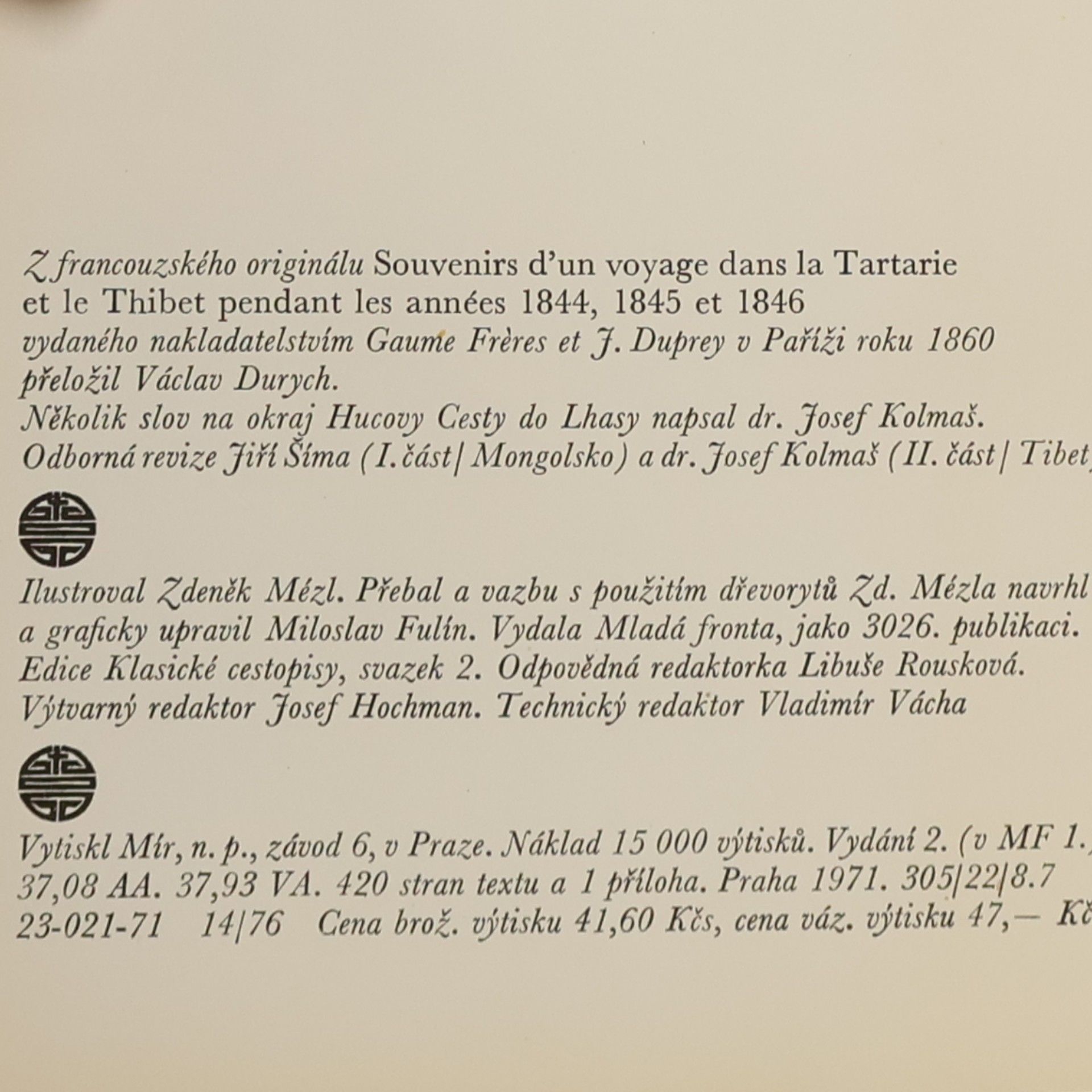 Évariste Régis Huc Cesta do Lhasy