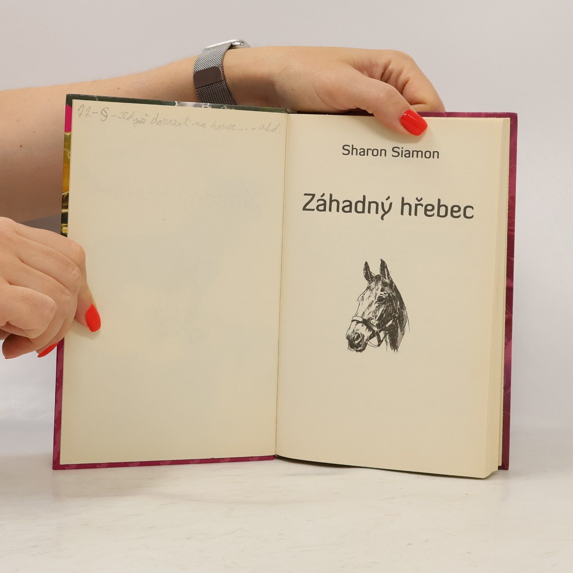 Sharon Siamon Záhadný hřebec