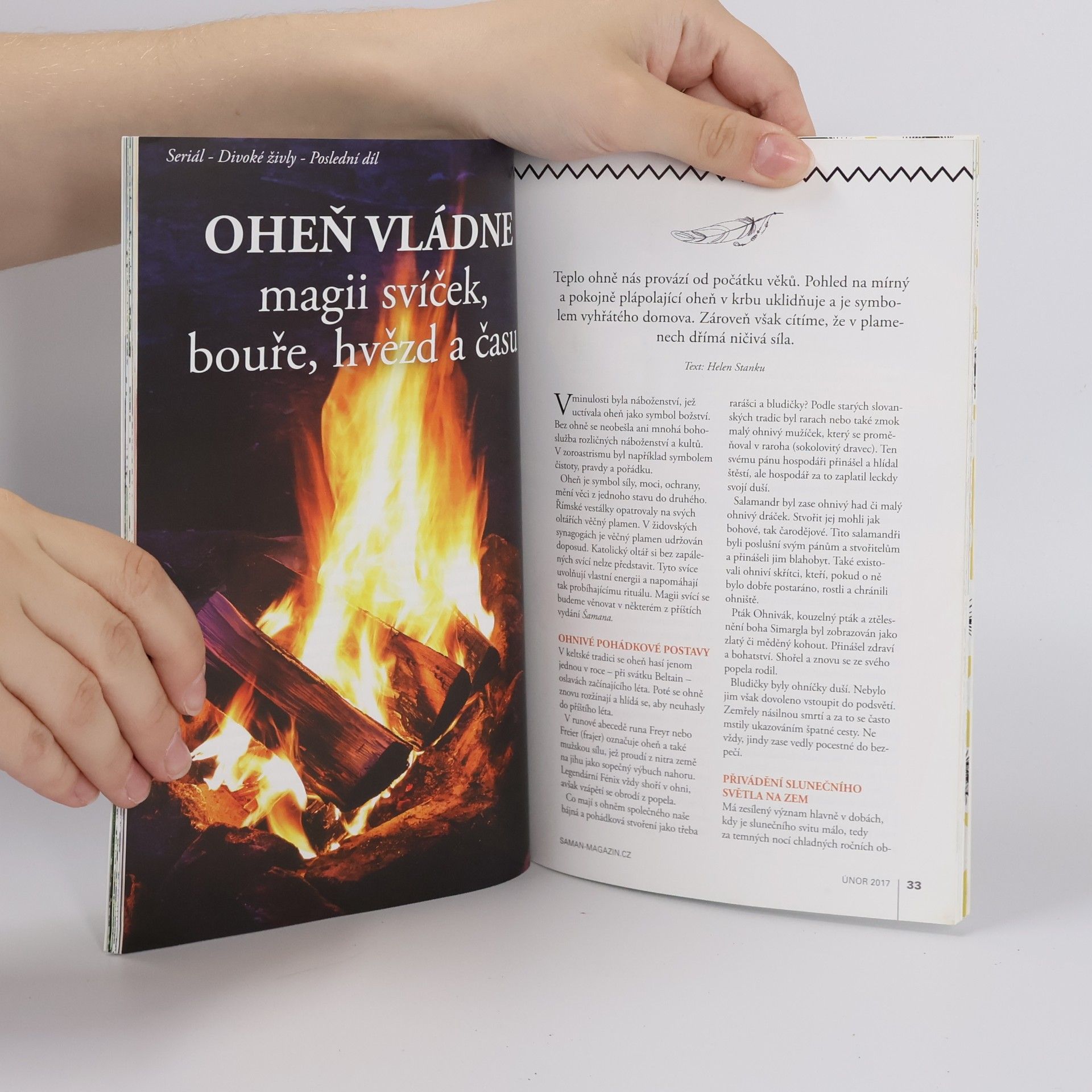 Kolektiv autorů Šaman - magazín o duševní a tělesné harmonii 2/2017