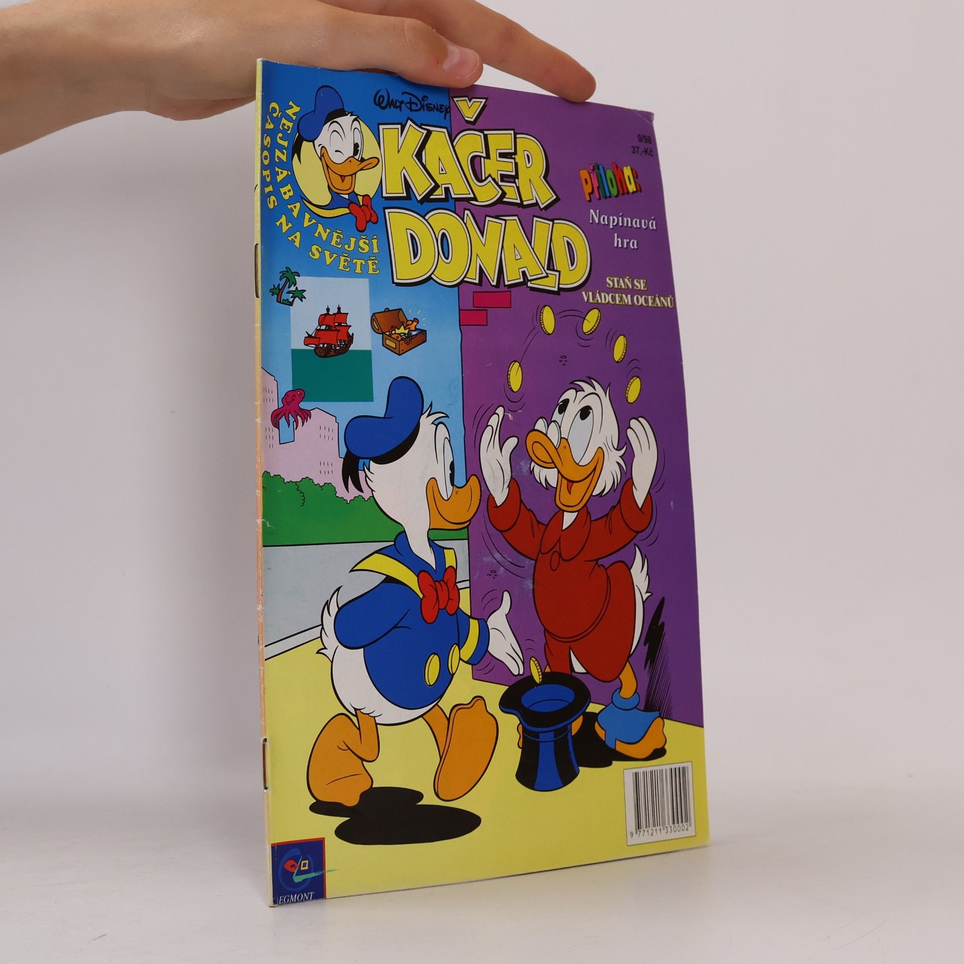 Kolektív autorov Kačer Donald. Číslo 9/1998