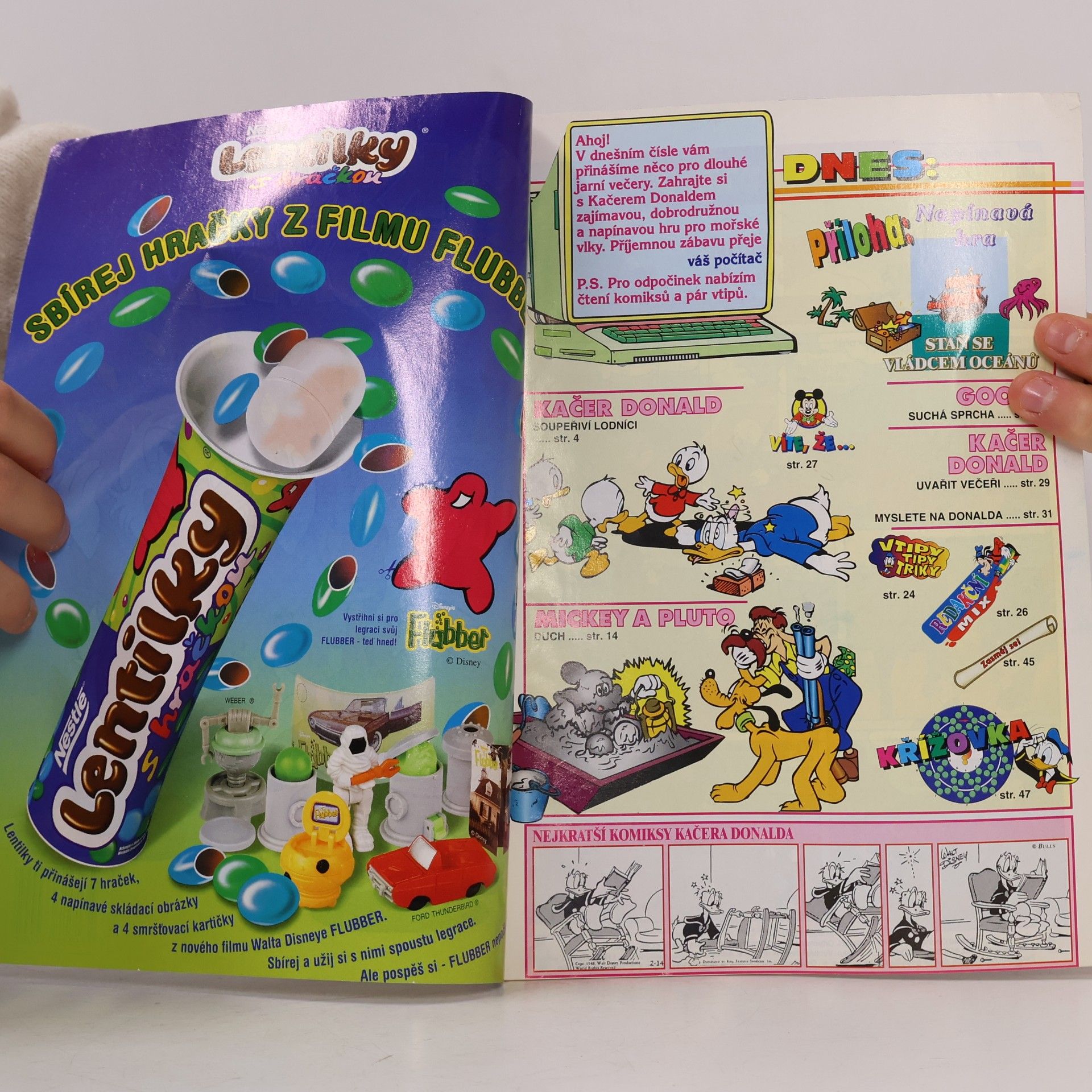 Kolektiv autorů Kačer Donald. Číslo 9/1998