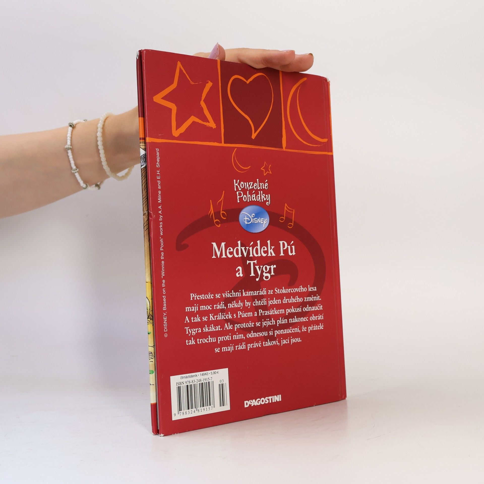 Autorenkollektiv Kouzelné pohádky. Medvídek Pú a Tygr