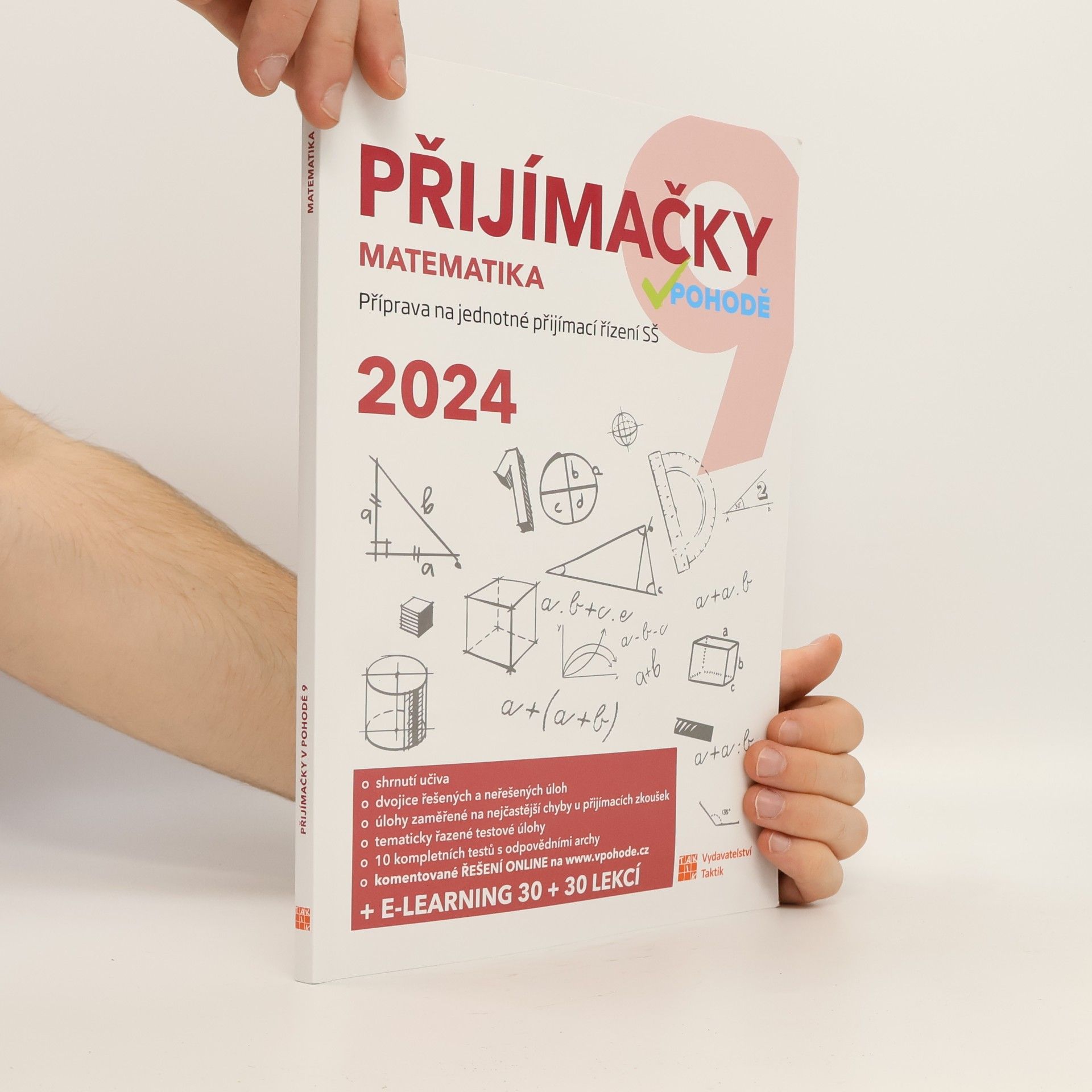 Robert Weinlich Přijímačky v pohodě : příprava na jednotné přijímací řízení SŠ 2024. Matematika