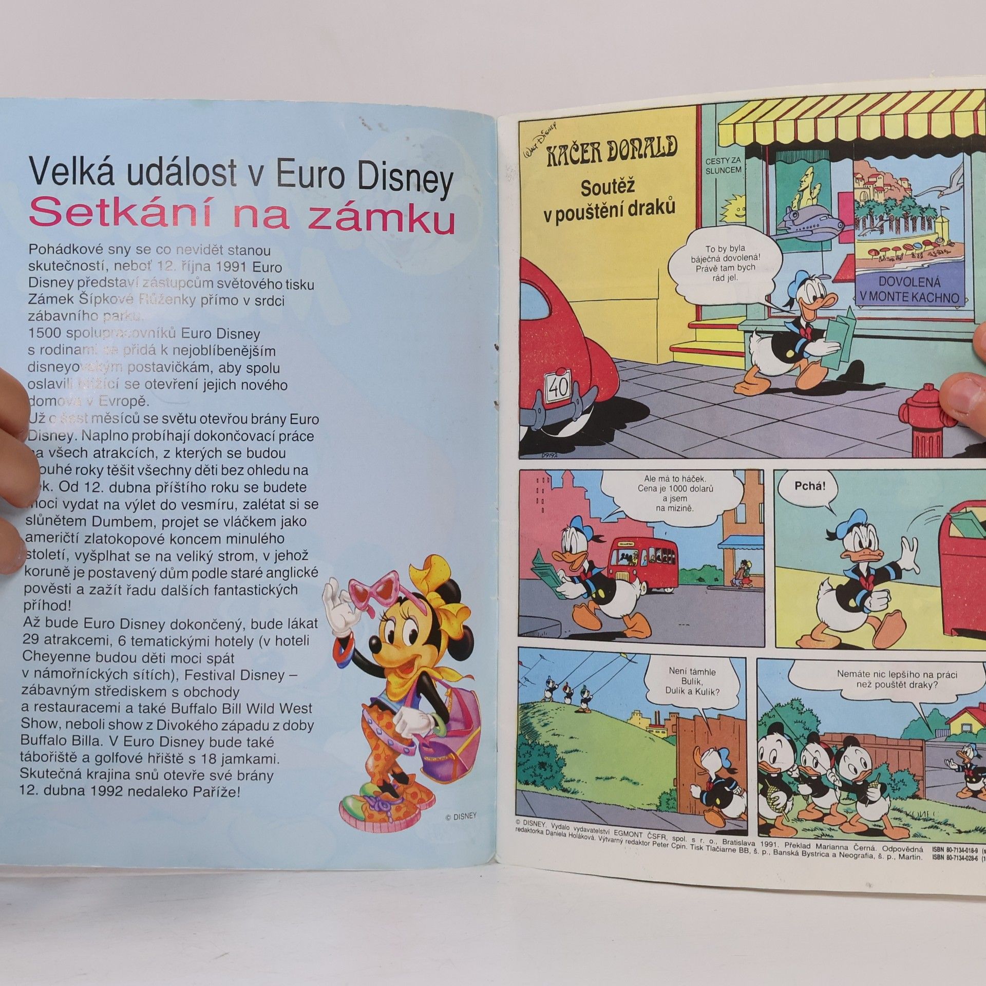 Kolektiv autorů Mickey Mouse 10/1991