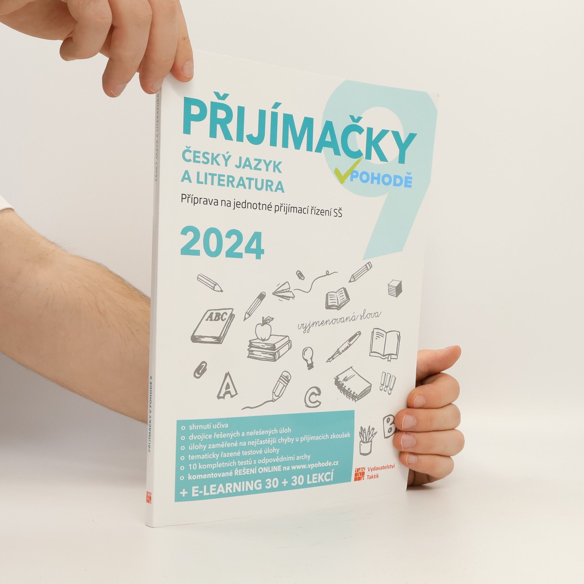 Various authors Přijímačky v pohodě: příprava na jednotné přijímací řízení SŠ 2024. Český jazyk a literatura