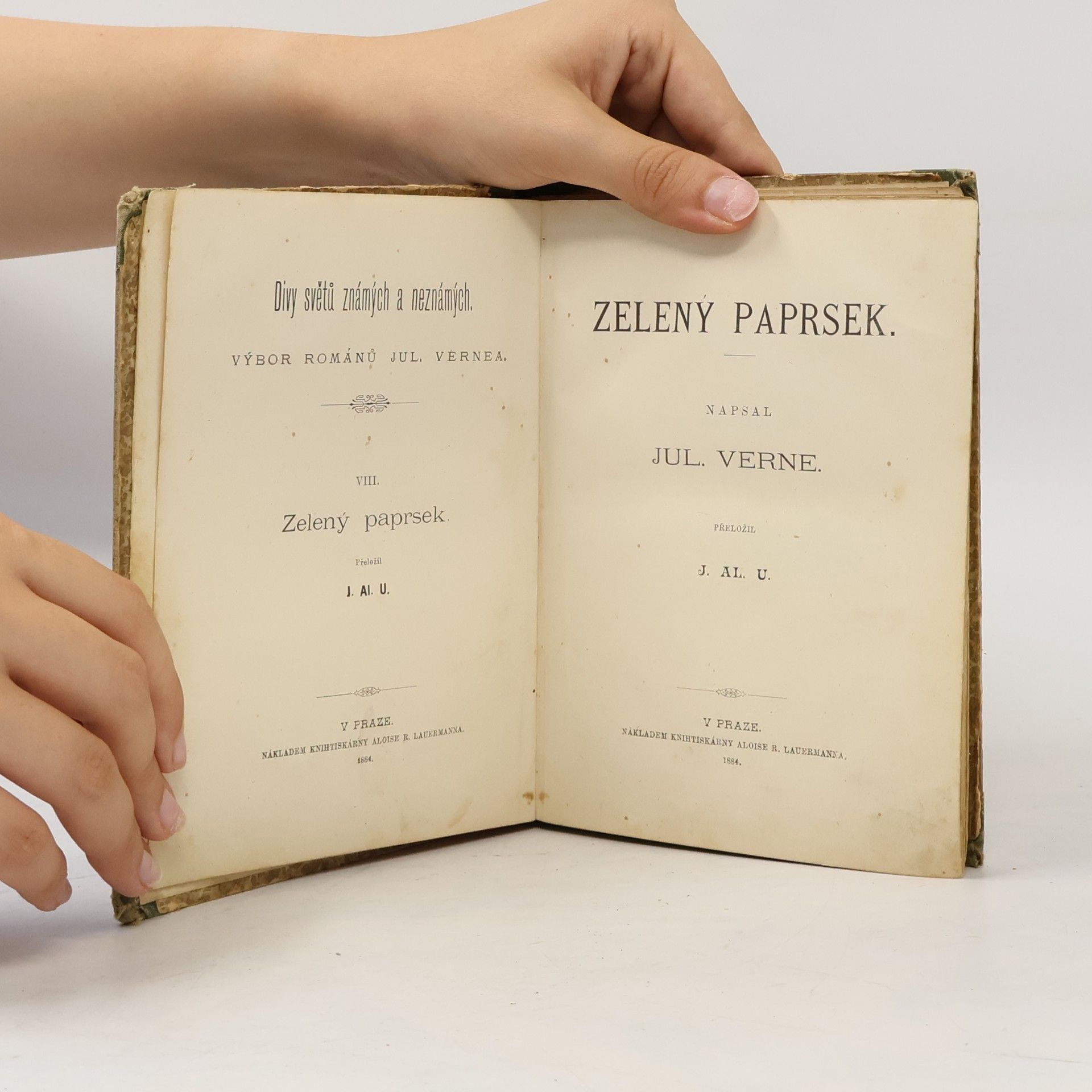 Jules Verne Zelený paprsek