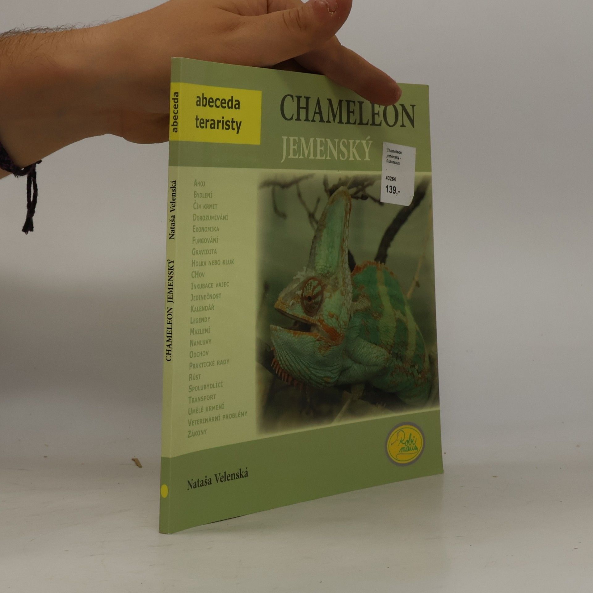 Nataša Velenská Chameleon jemenský