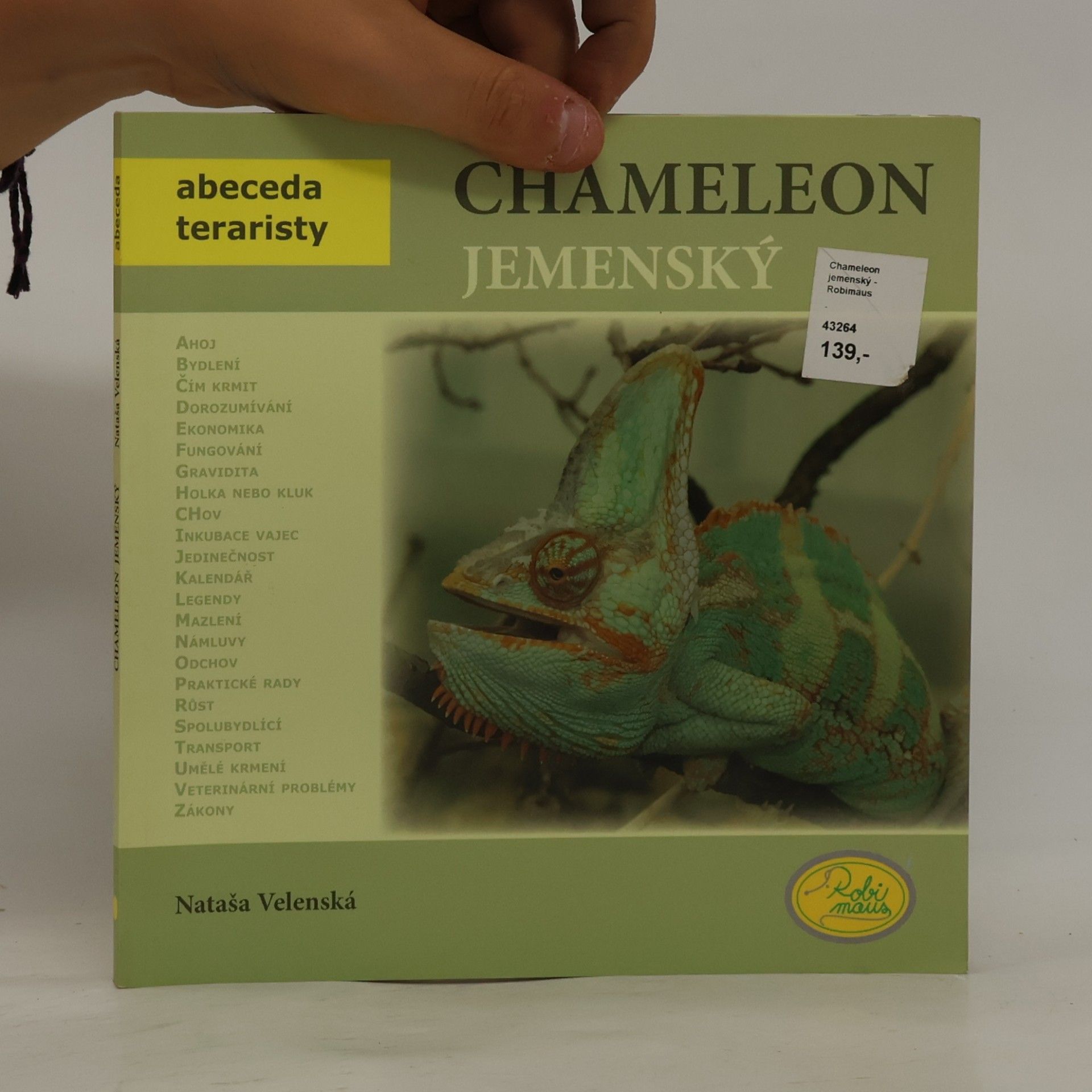 Nataša Velenská Chameleon jemenský