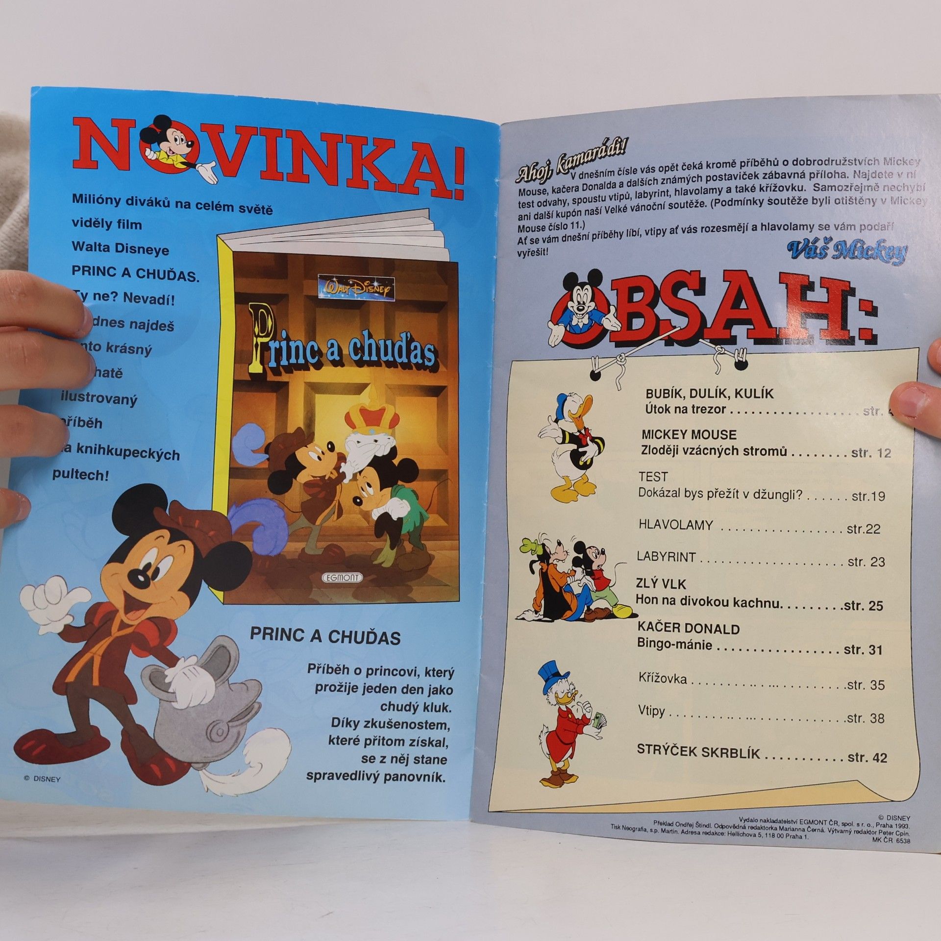 Kolektív autorov Mickey Mouse 12/1993