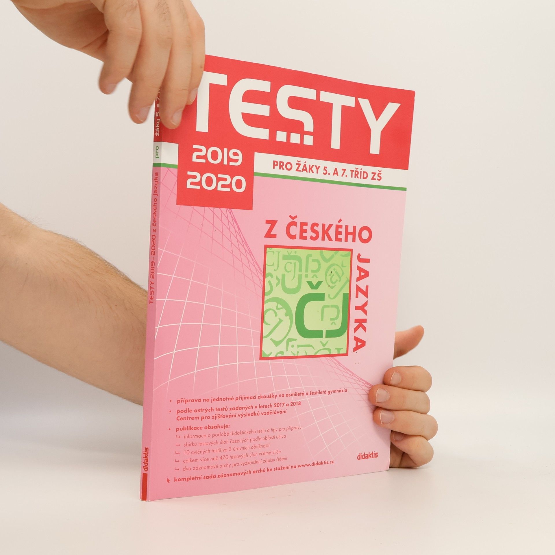 Kolektiv autorů Testy ... z českého jazyka: Pro žáky 5. a 7. tříd ZŠ