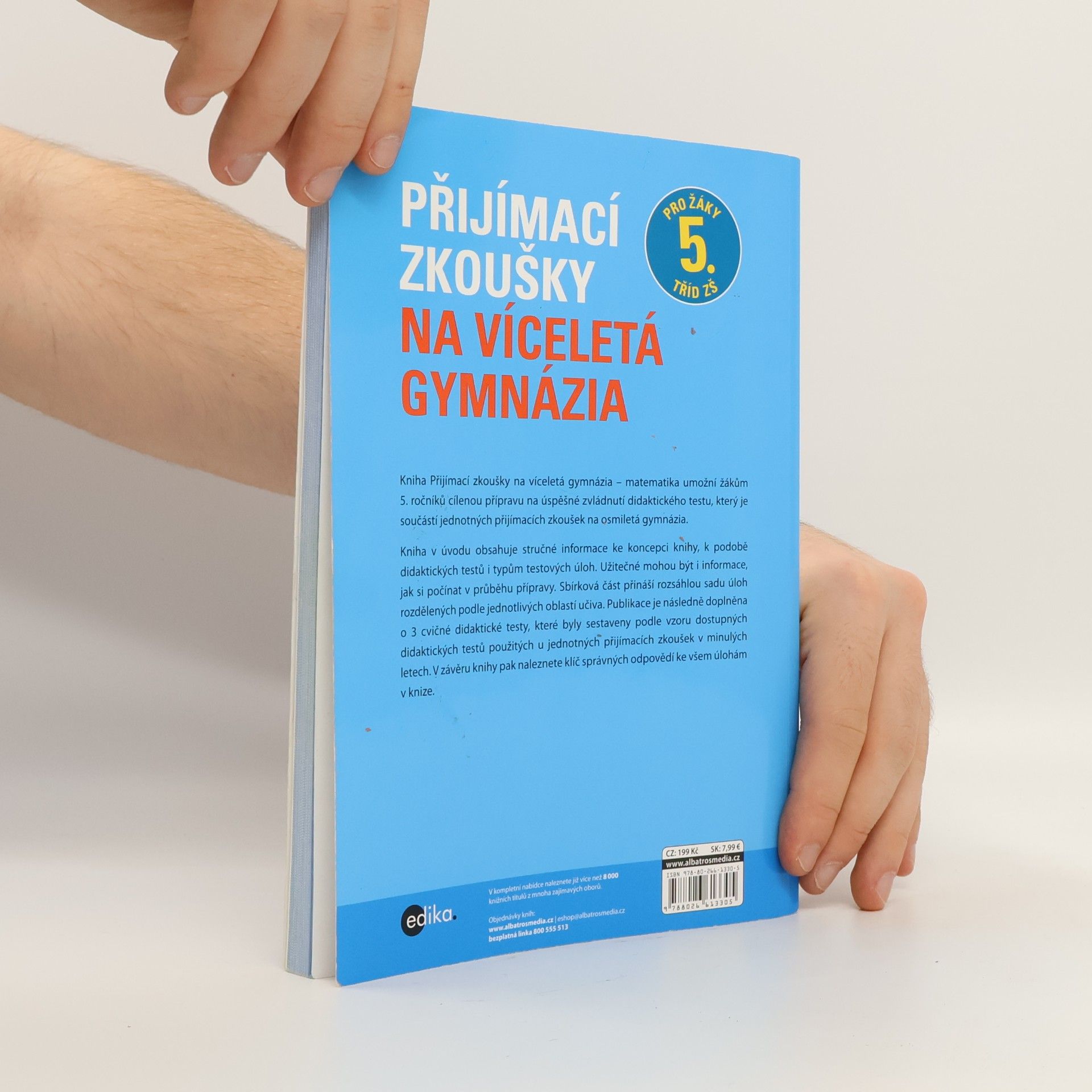 Stanislav Sedláček Přijímací zkoušky na víceletá gymnázia. Matematika