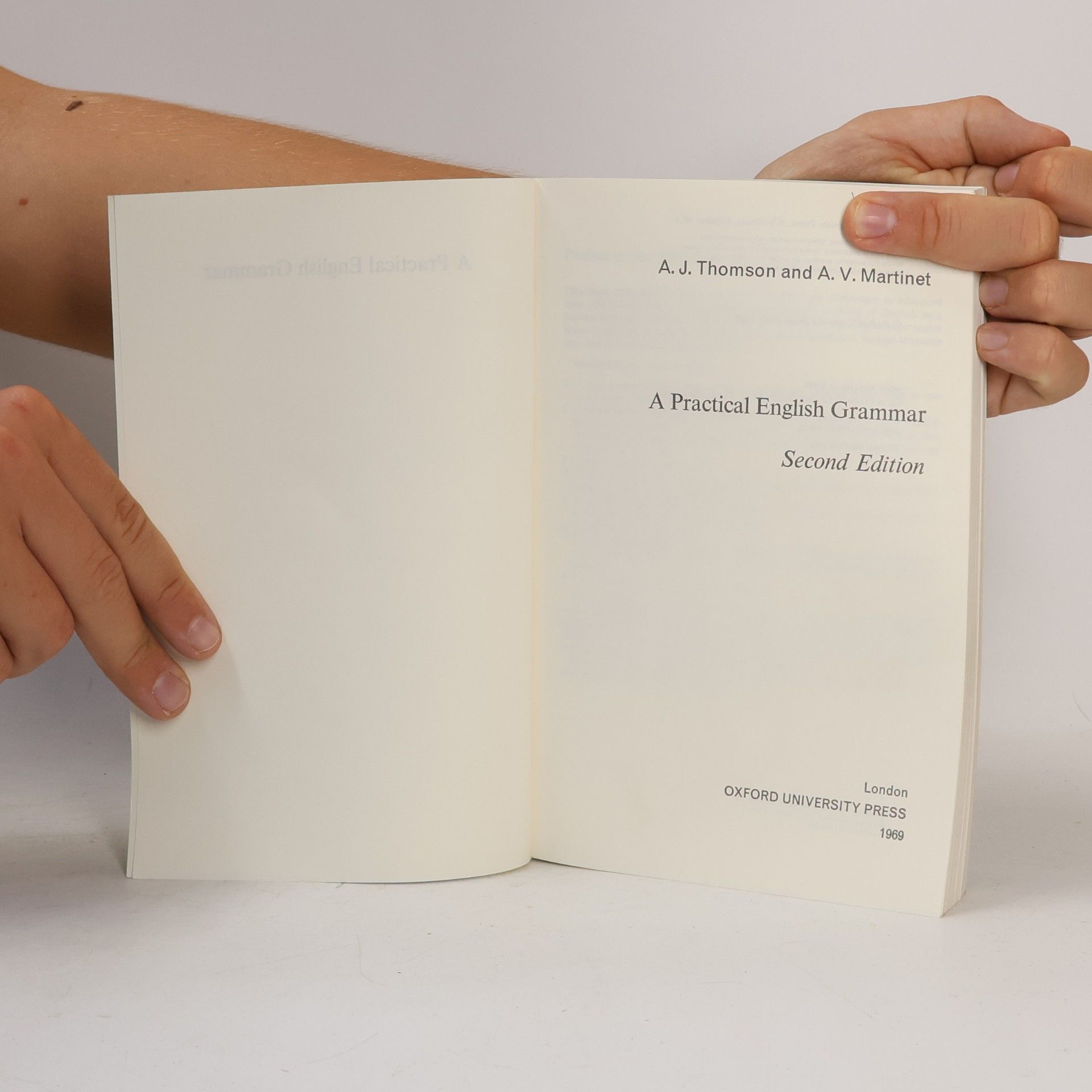 Audrey Jean Thomson A Practical English Grammar. 2nd Edition