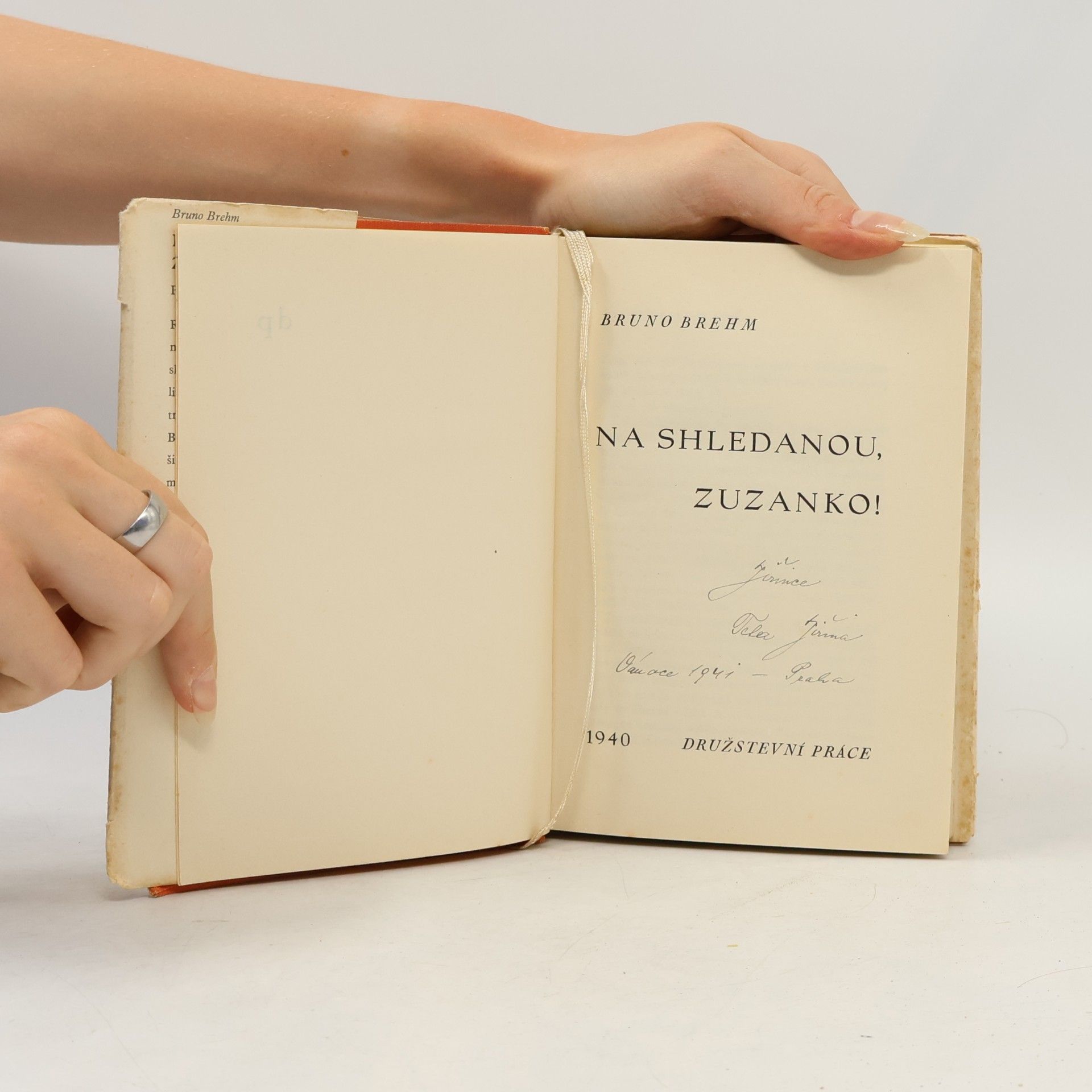 Bruno Brehm Na shledanou, Zuzanko!