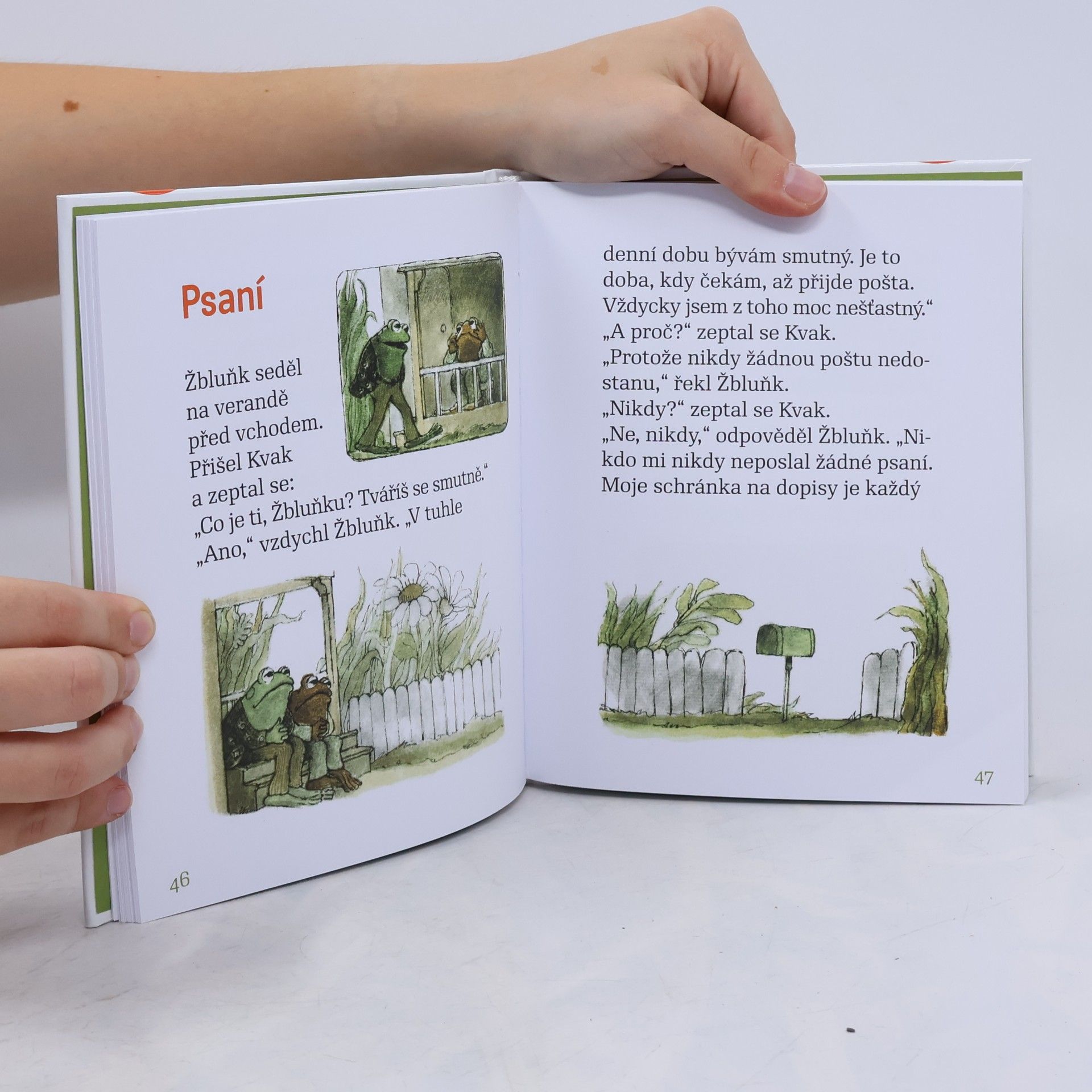 Arnold Lobel Kvak a Žbluňk jsou kamarádi