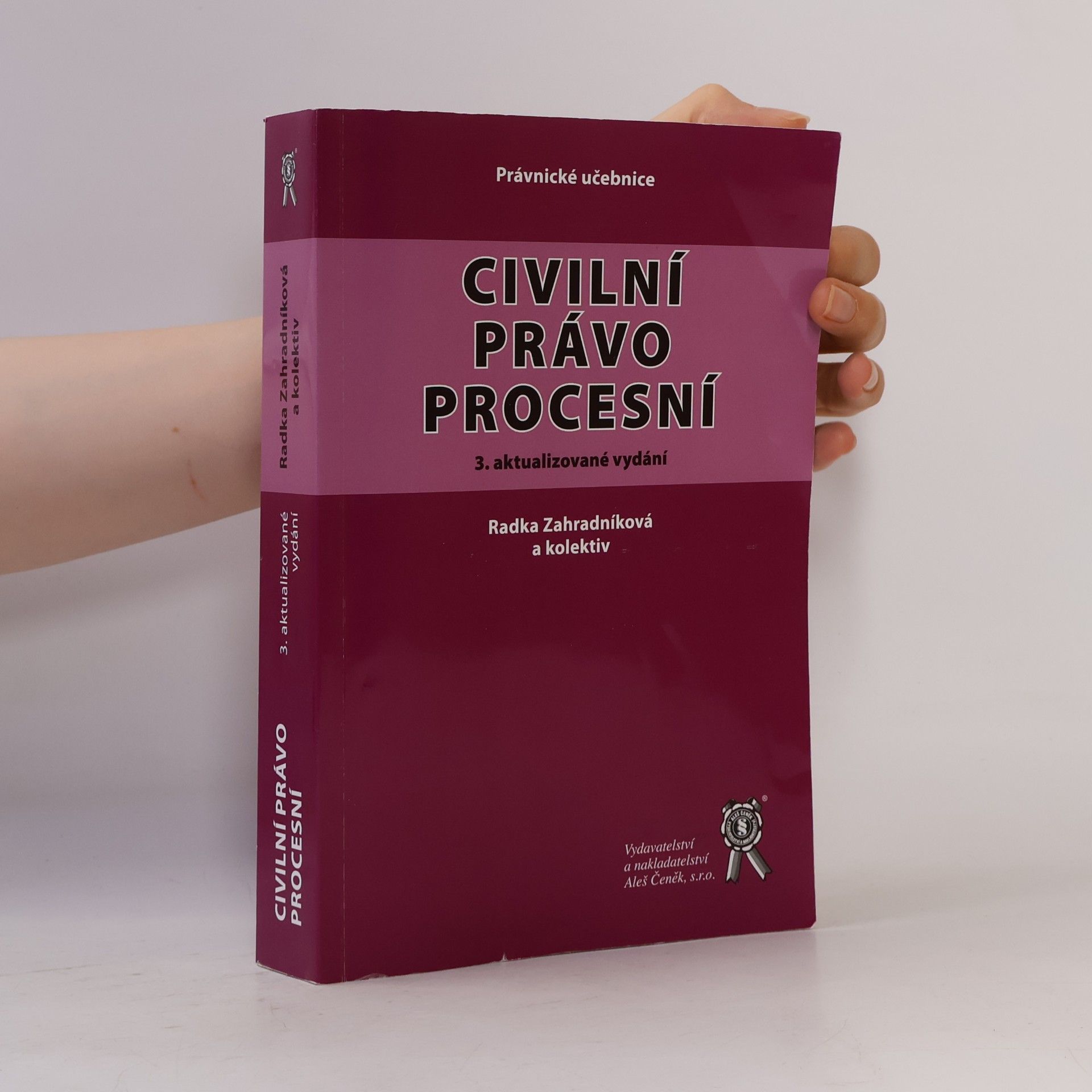 Radka Zahradníková Civilní právo procesní