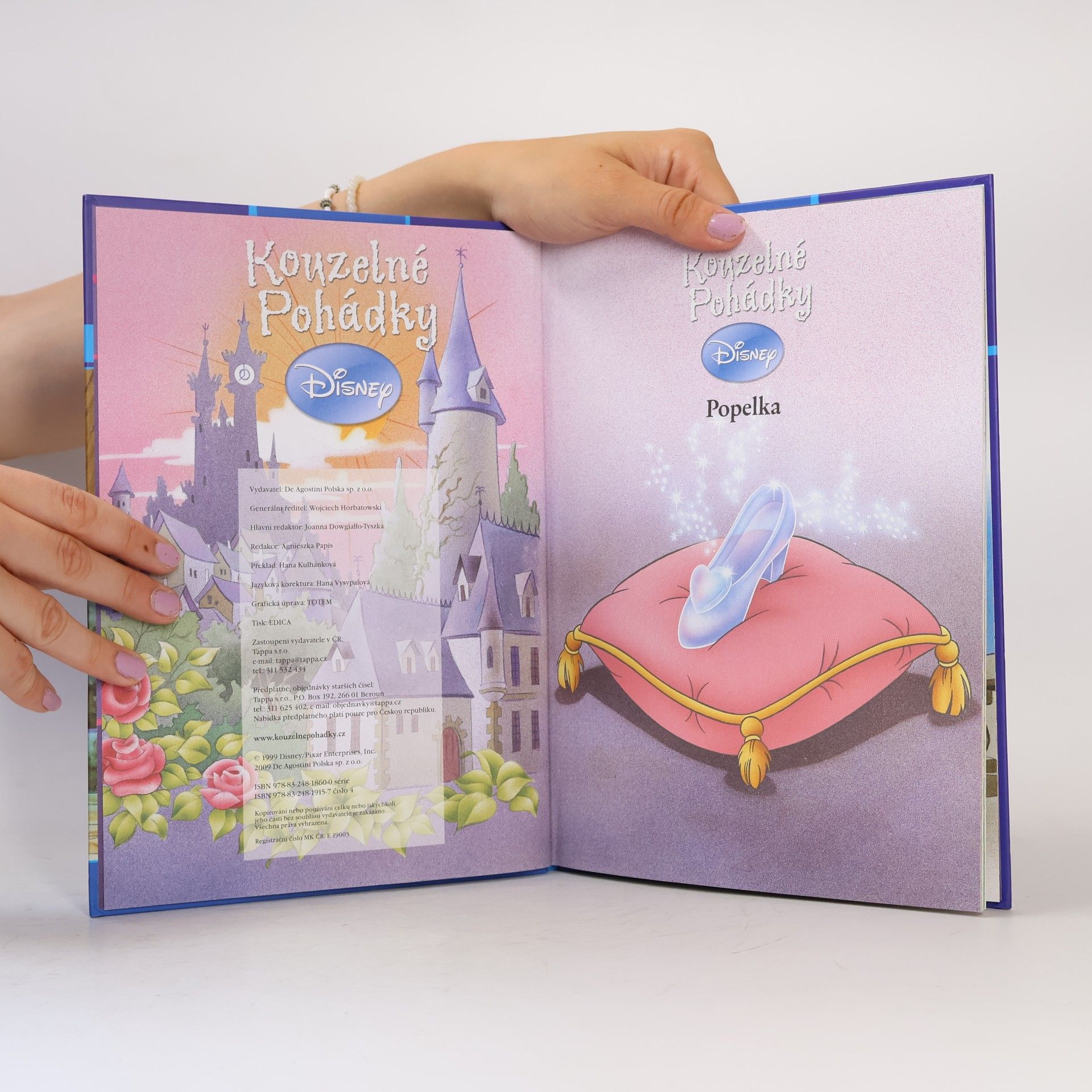 Collectif d'auteurs Kouzelné pohádky 4. Popelka