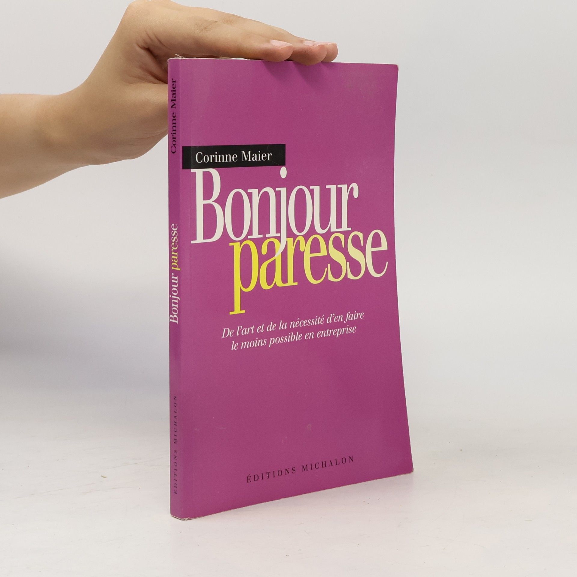 Corinne Maier Bonjour Paresse