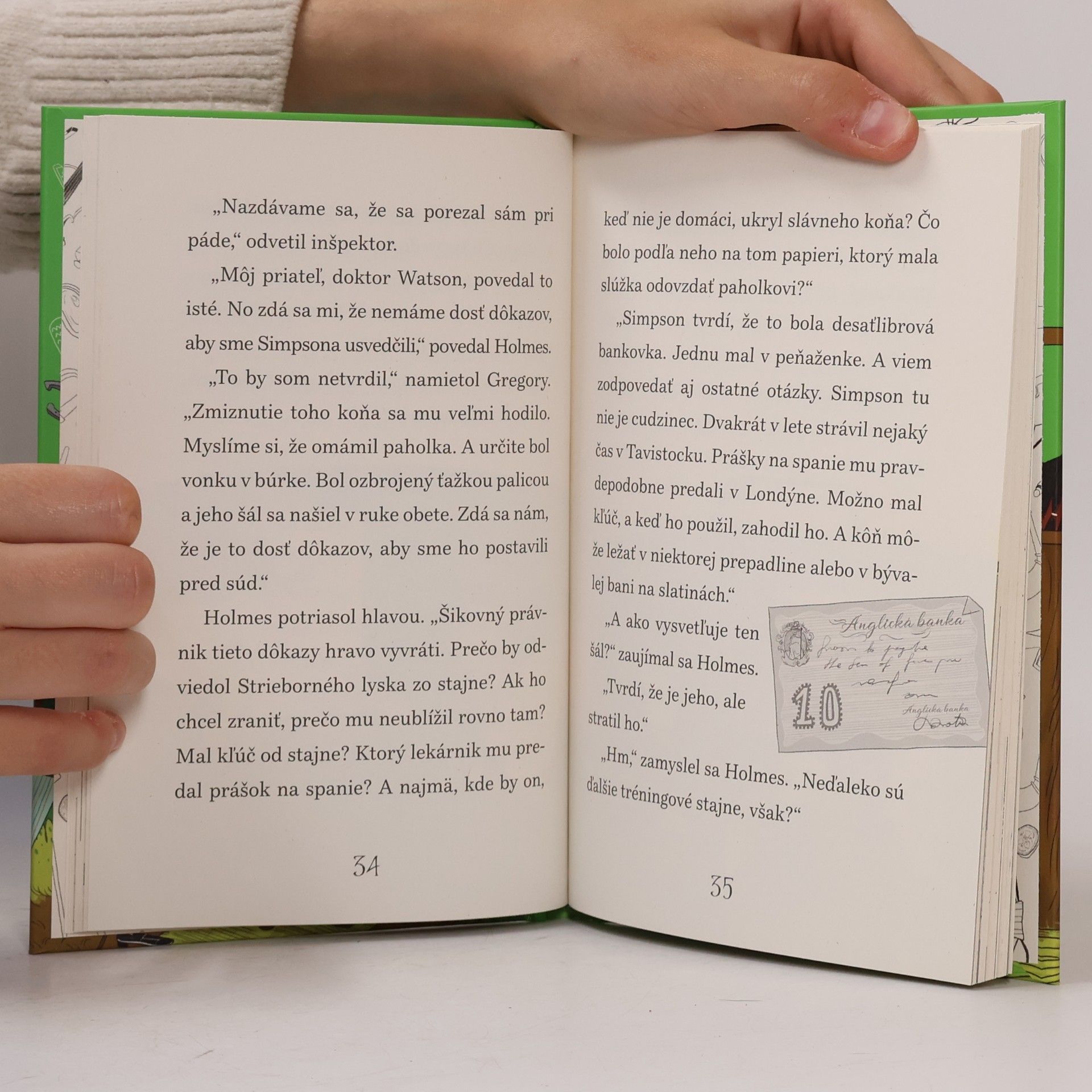 Arthur Conan Doyle Shelock Holmes vyšetruje. Strieborný lysko