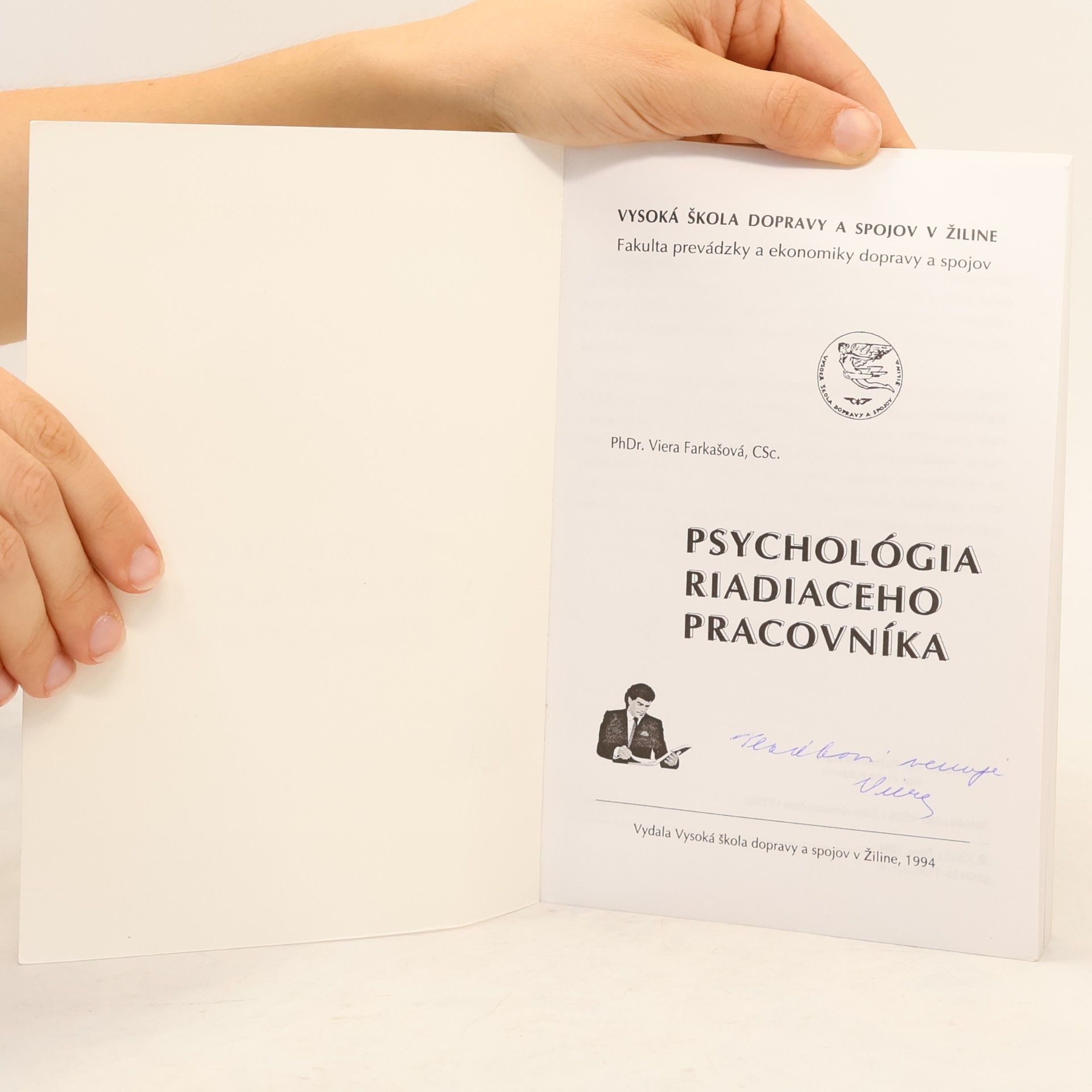 Viera Farkašová Psychológia riadiaceho pracovníka