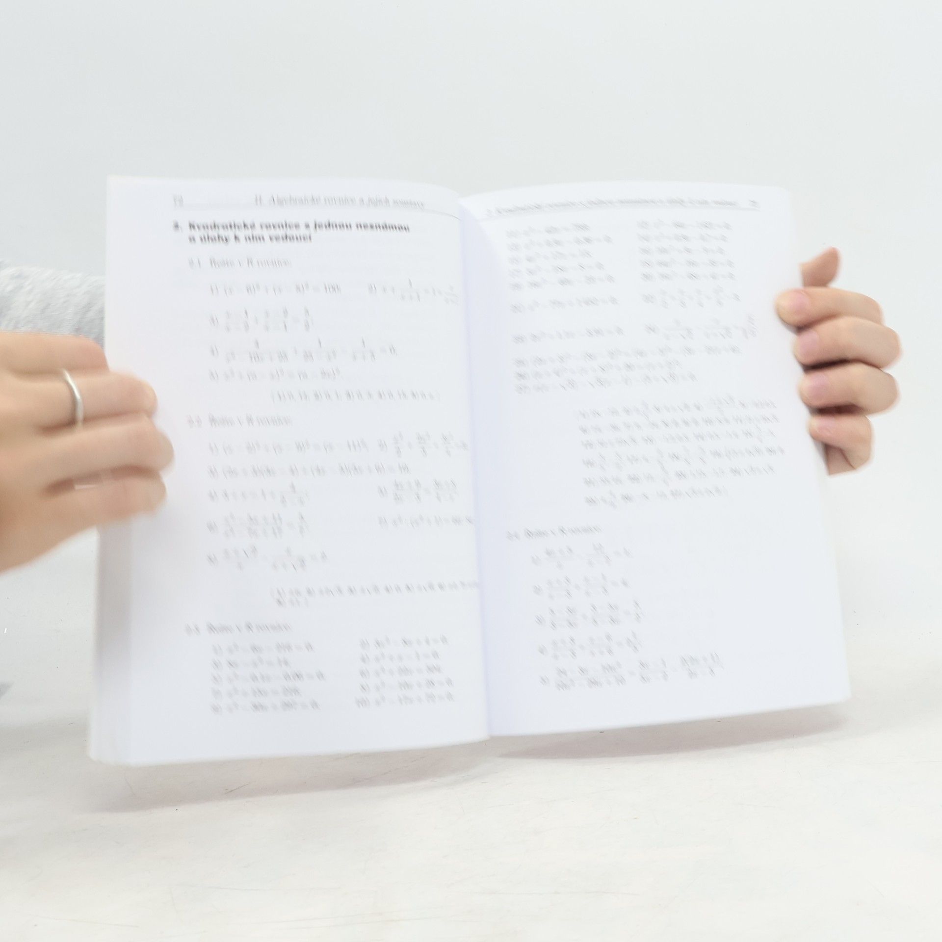 František Janeček Sbírka úloh z matematiky pro střední školy