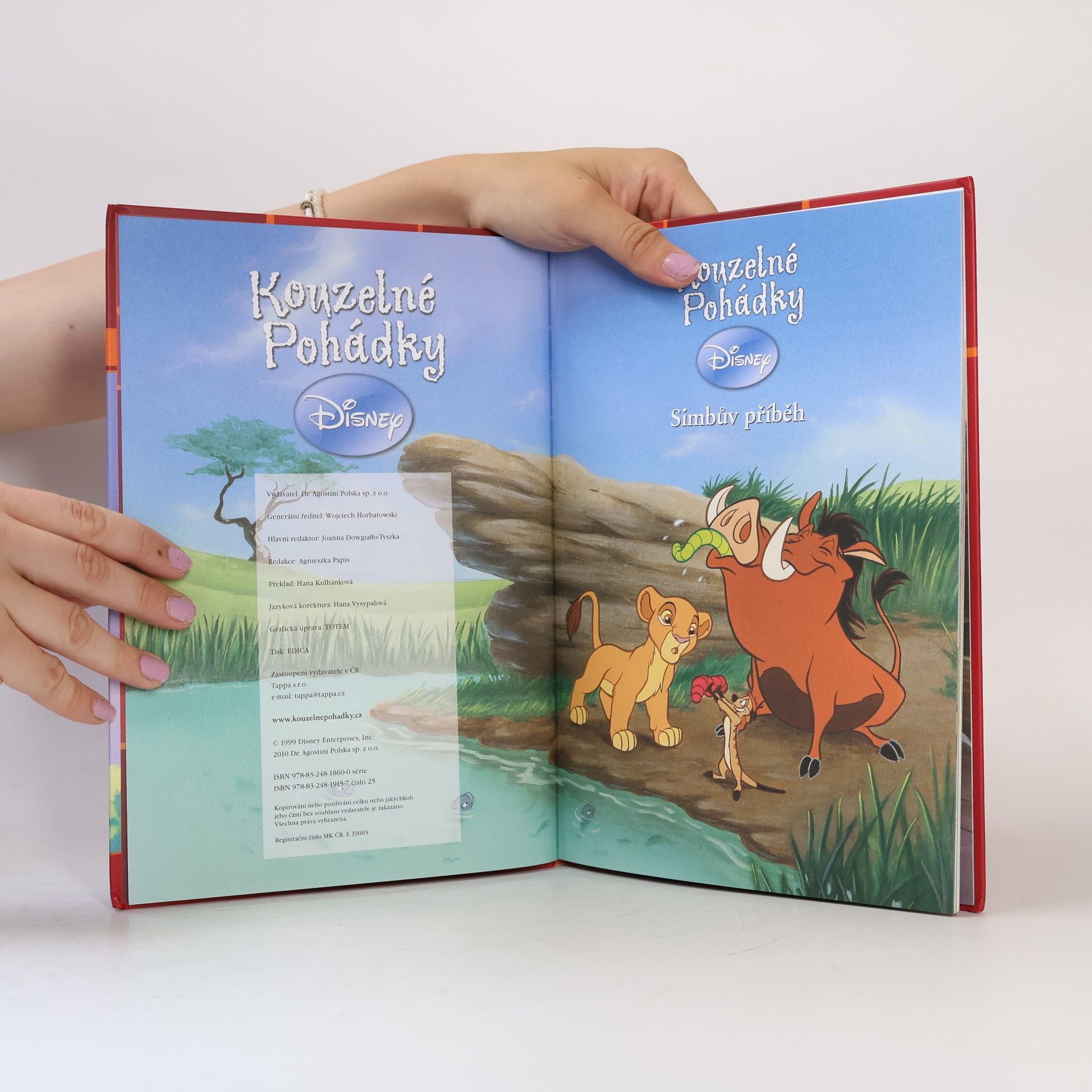 Autorenkollektiv Kouzelné pohádky 25. Simbův příběh