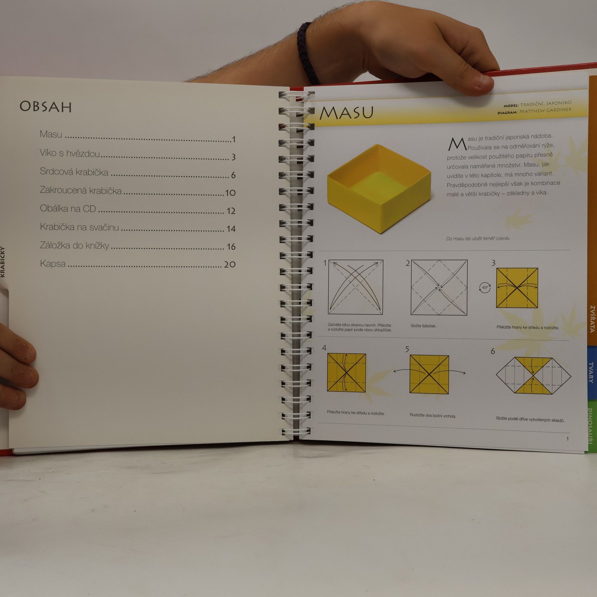 Matthew Gardiner Velká kniha origami