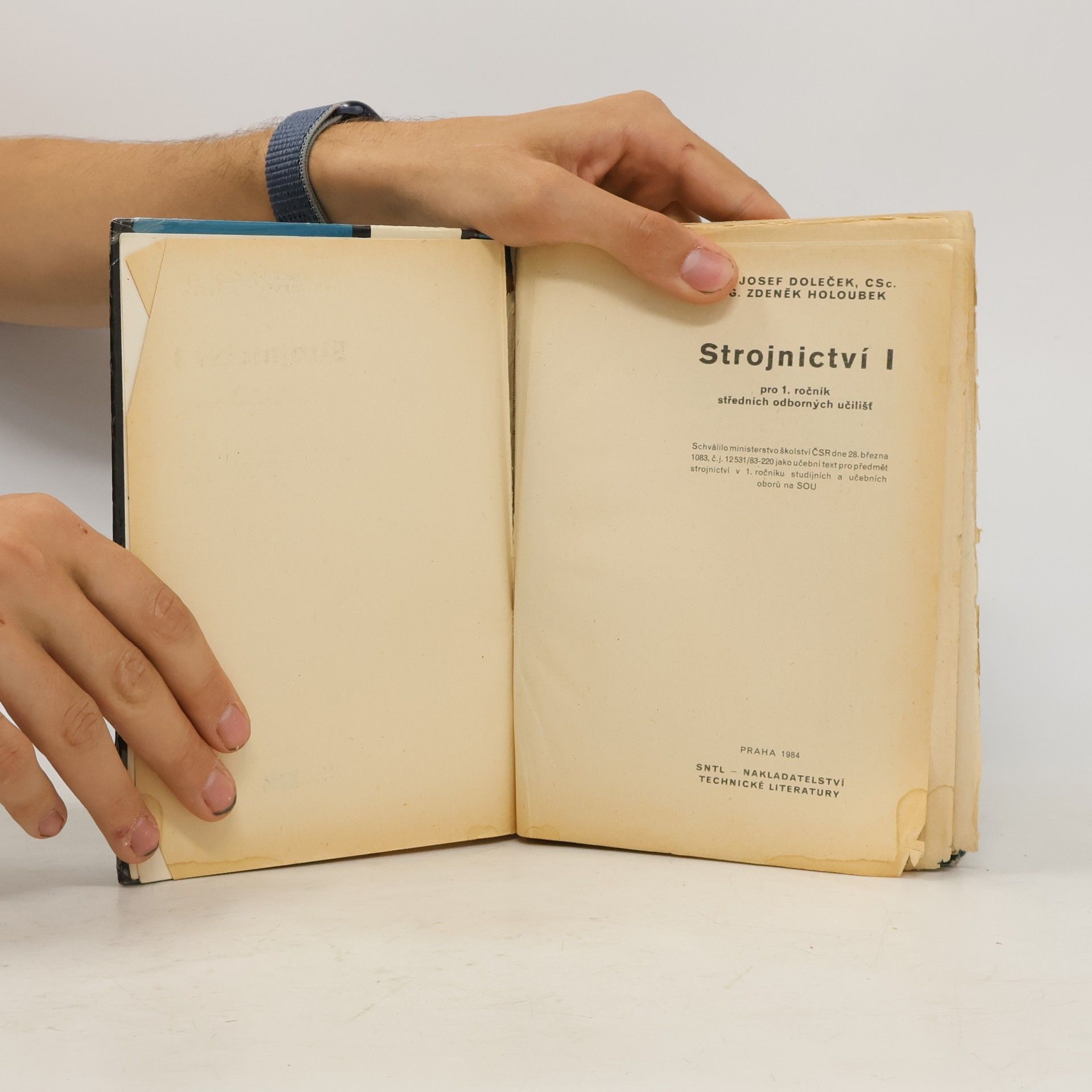 Josef Doleček Strojnictví I. pro 1. ročník SOU