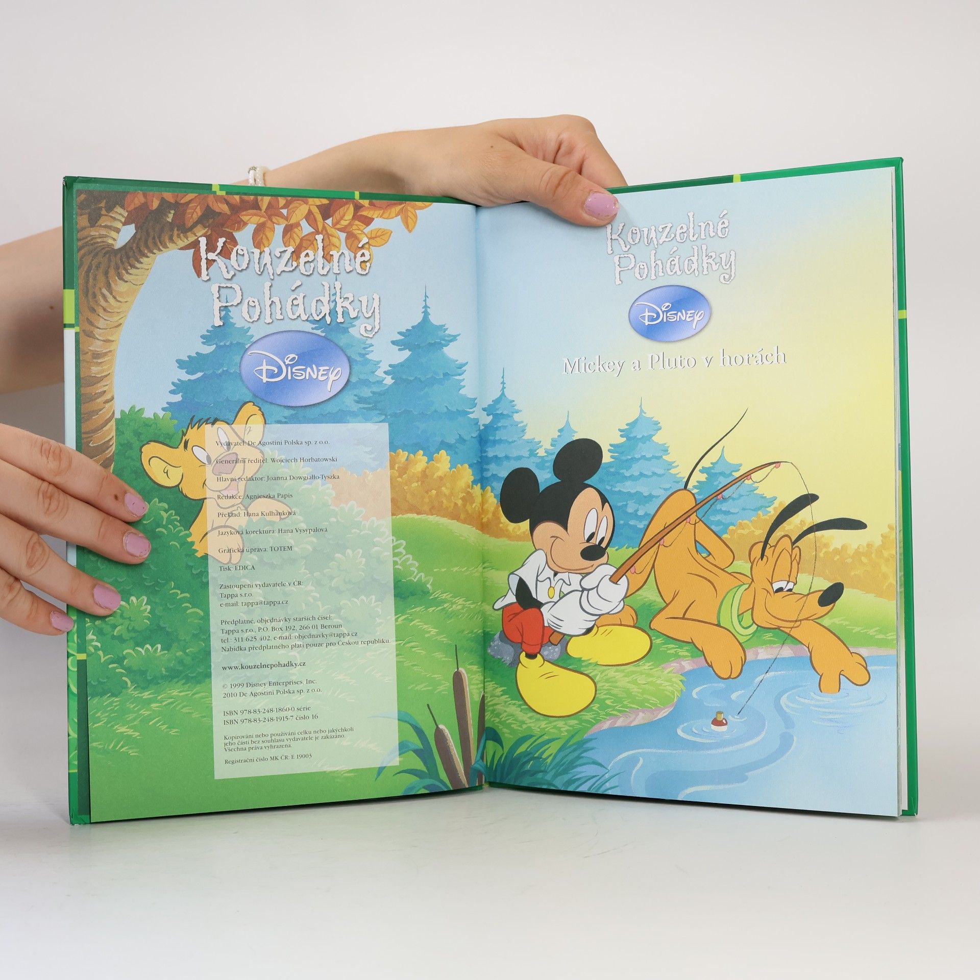 Autorenkollektiv Kouzelné pohádky 16. Mickey a Pluto v horách