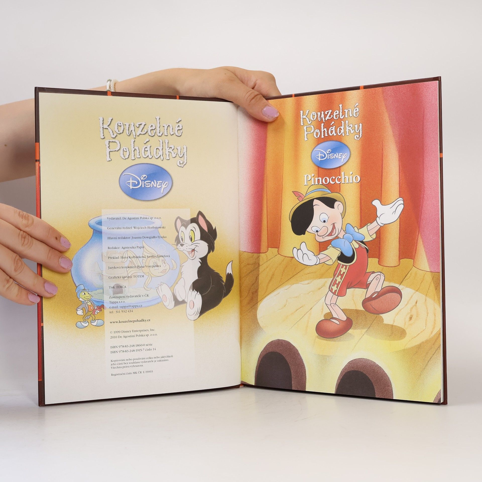 Hana Kulhánková Kouzelné pohádky 14. Pinocchio