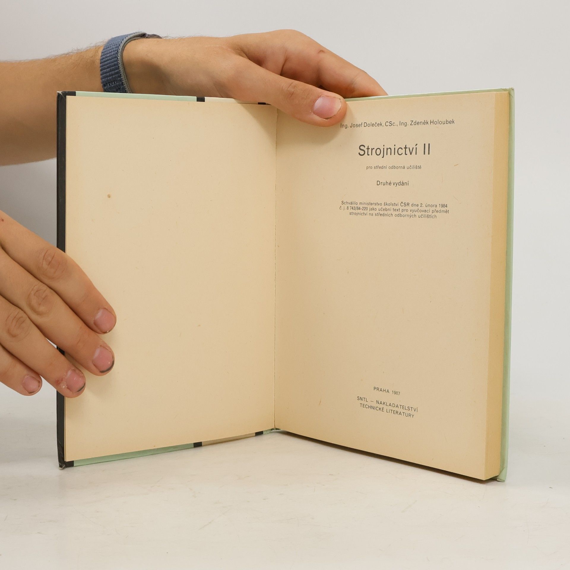 Josef Doleček Strojnictví II pro SOU