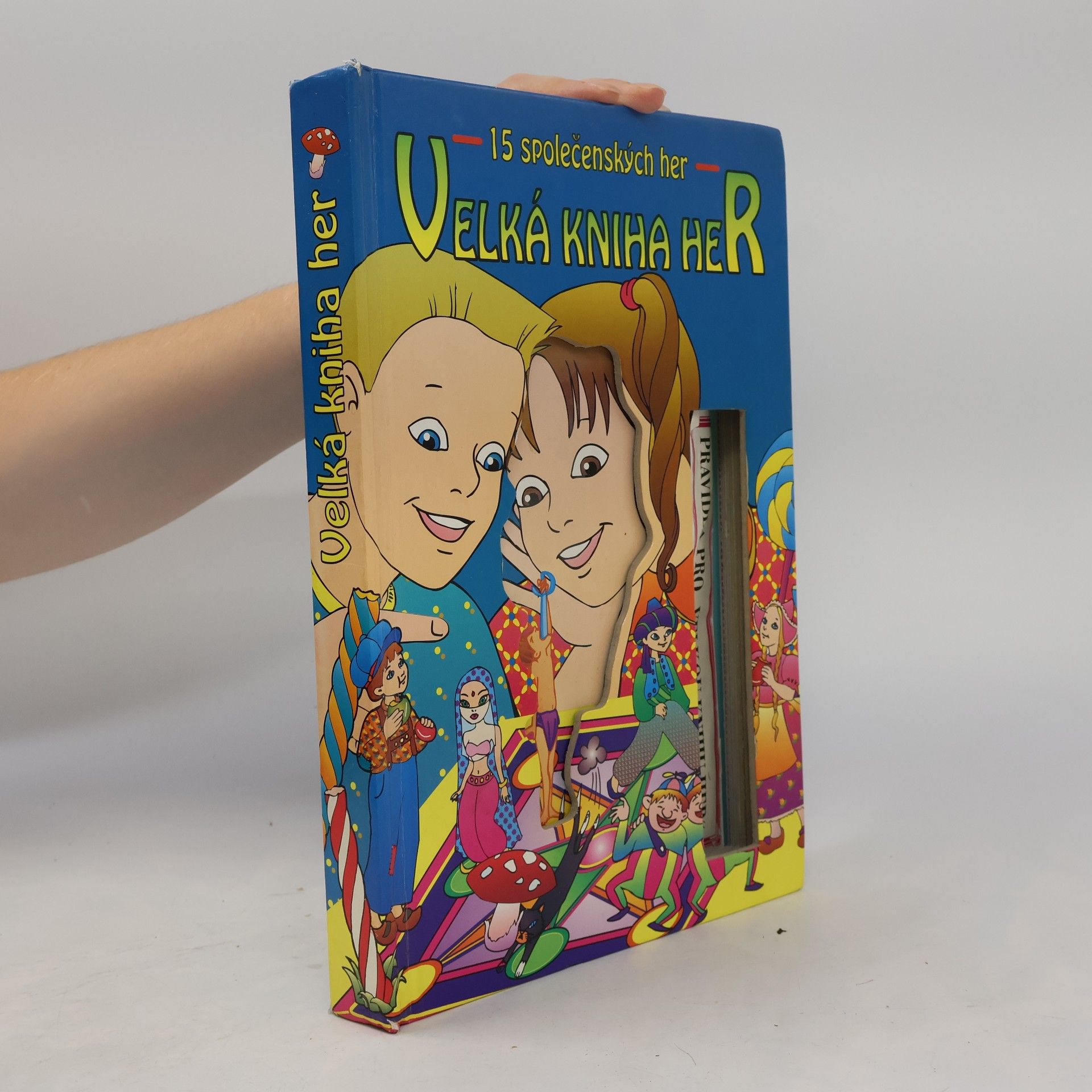 Various authors Velká kniha her 15 společenských her