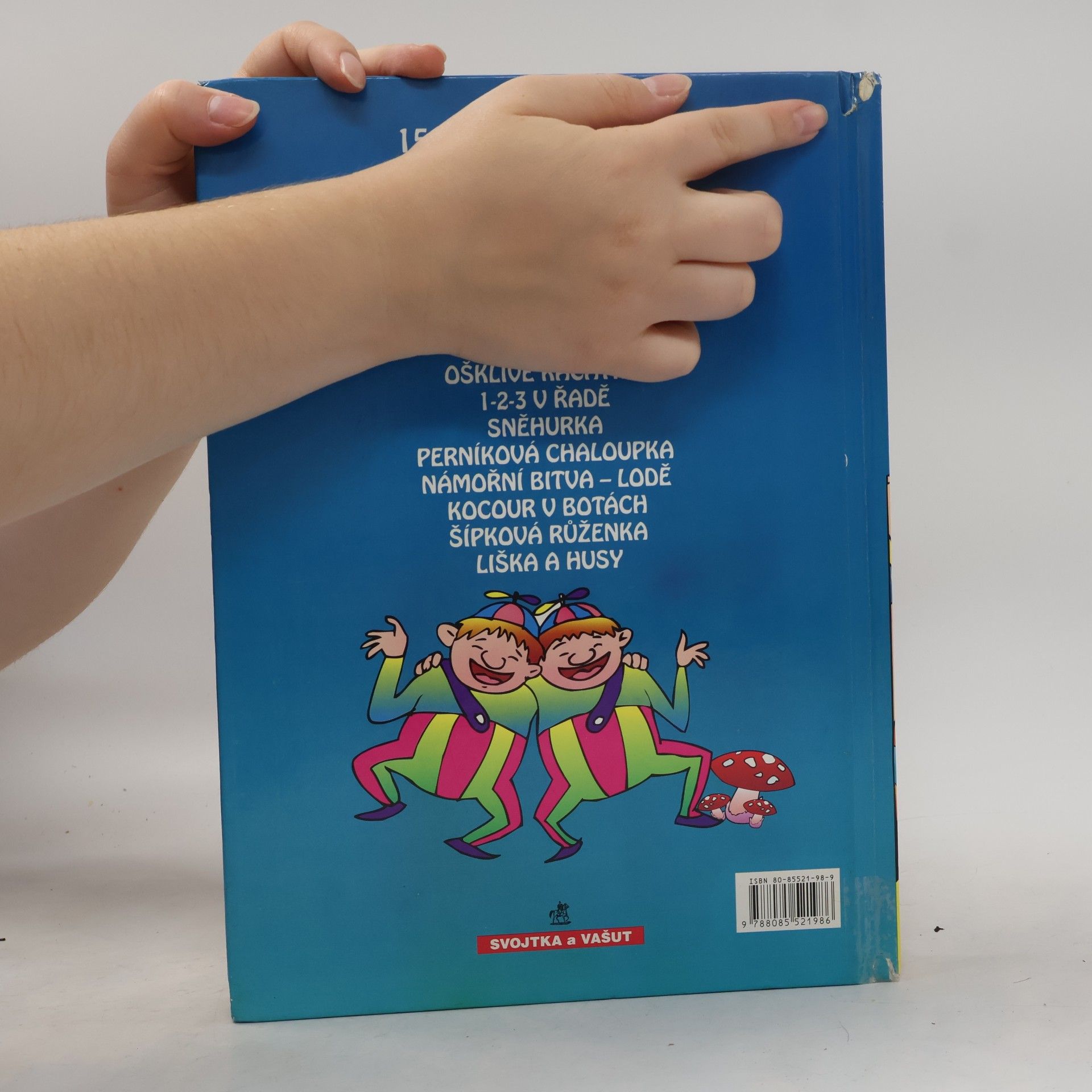 Various authors Velká kniha her 15 společenských her