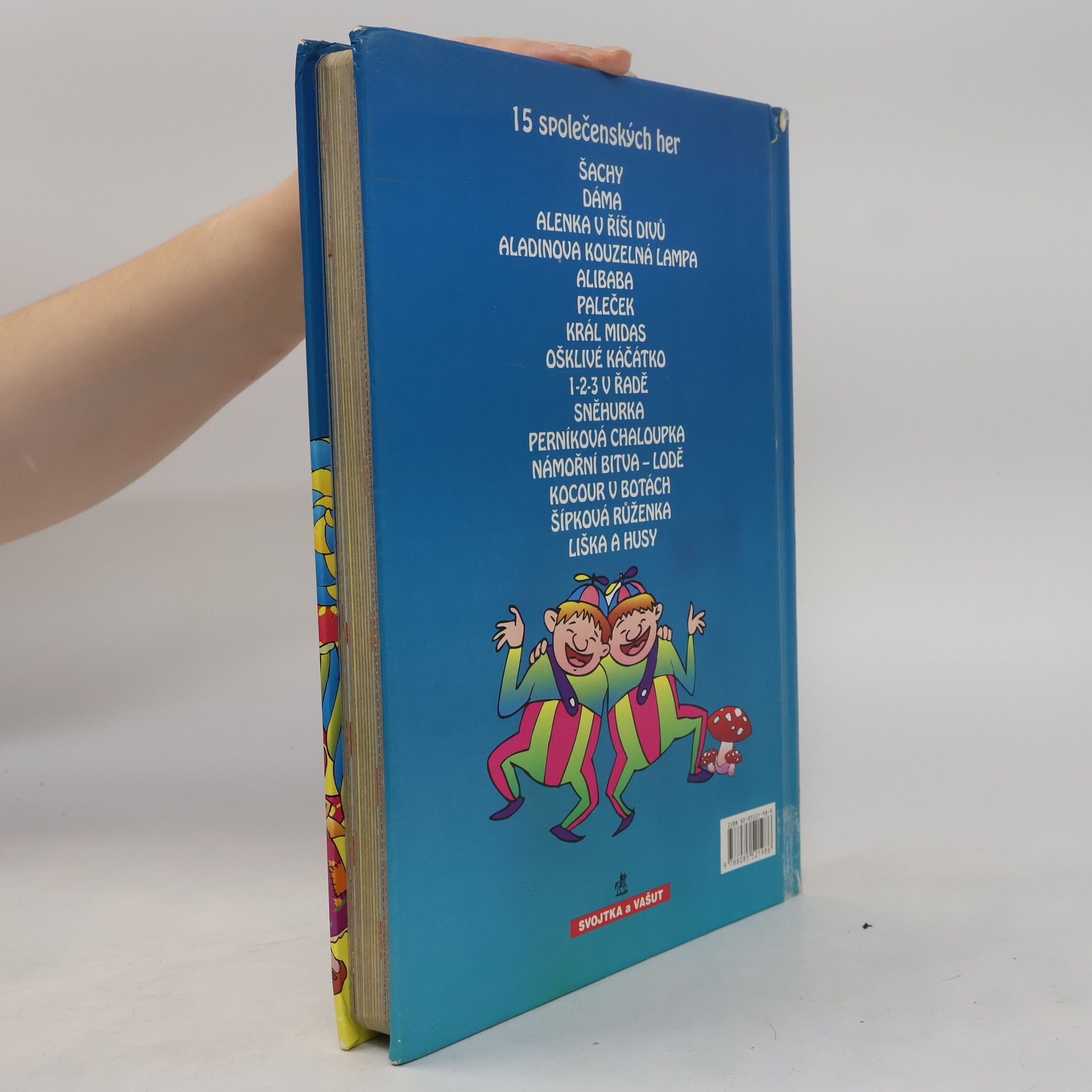 Various authors Velká kniha her 15 společenských her