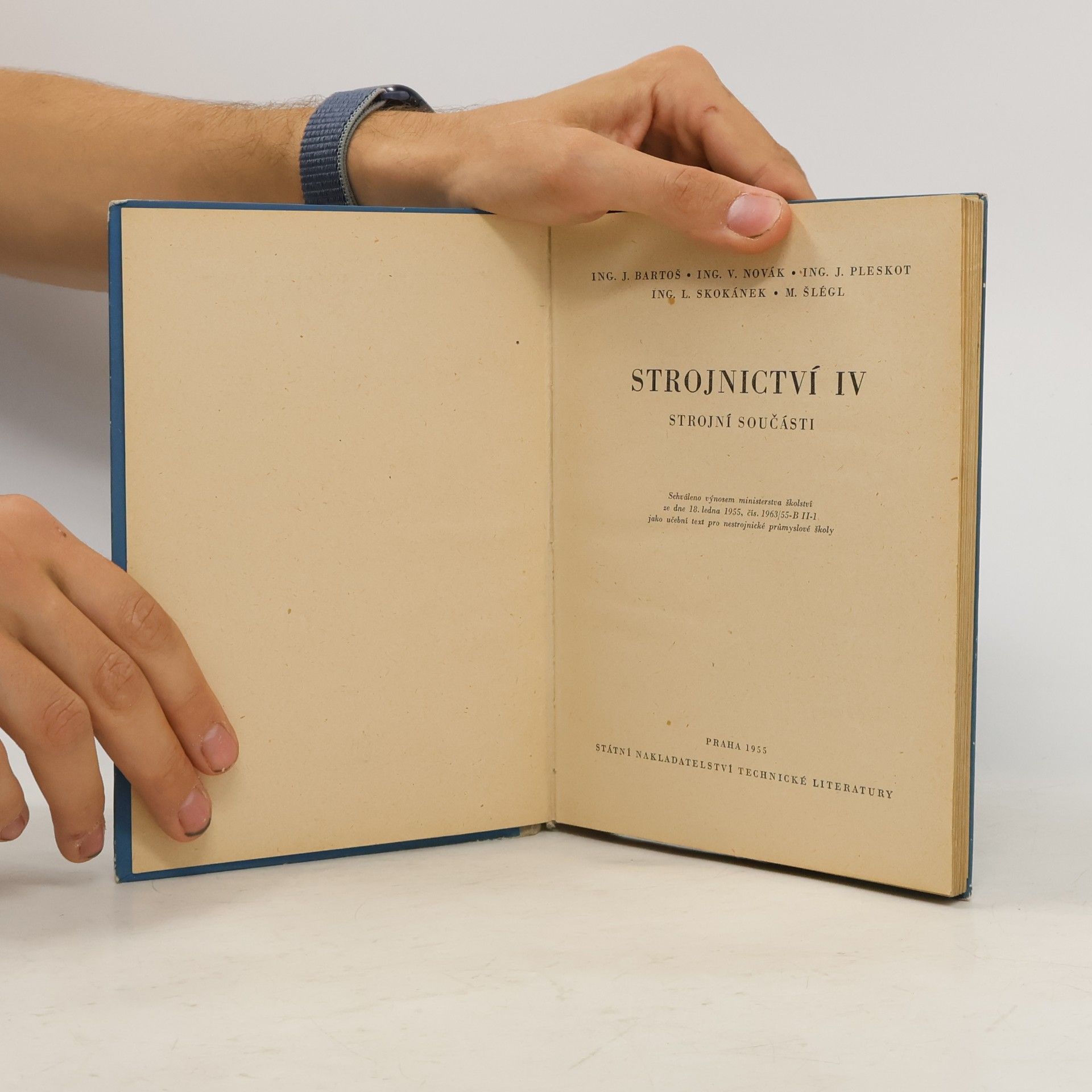 J. Bartoš Strojnictví IV. : strojní součásti