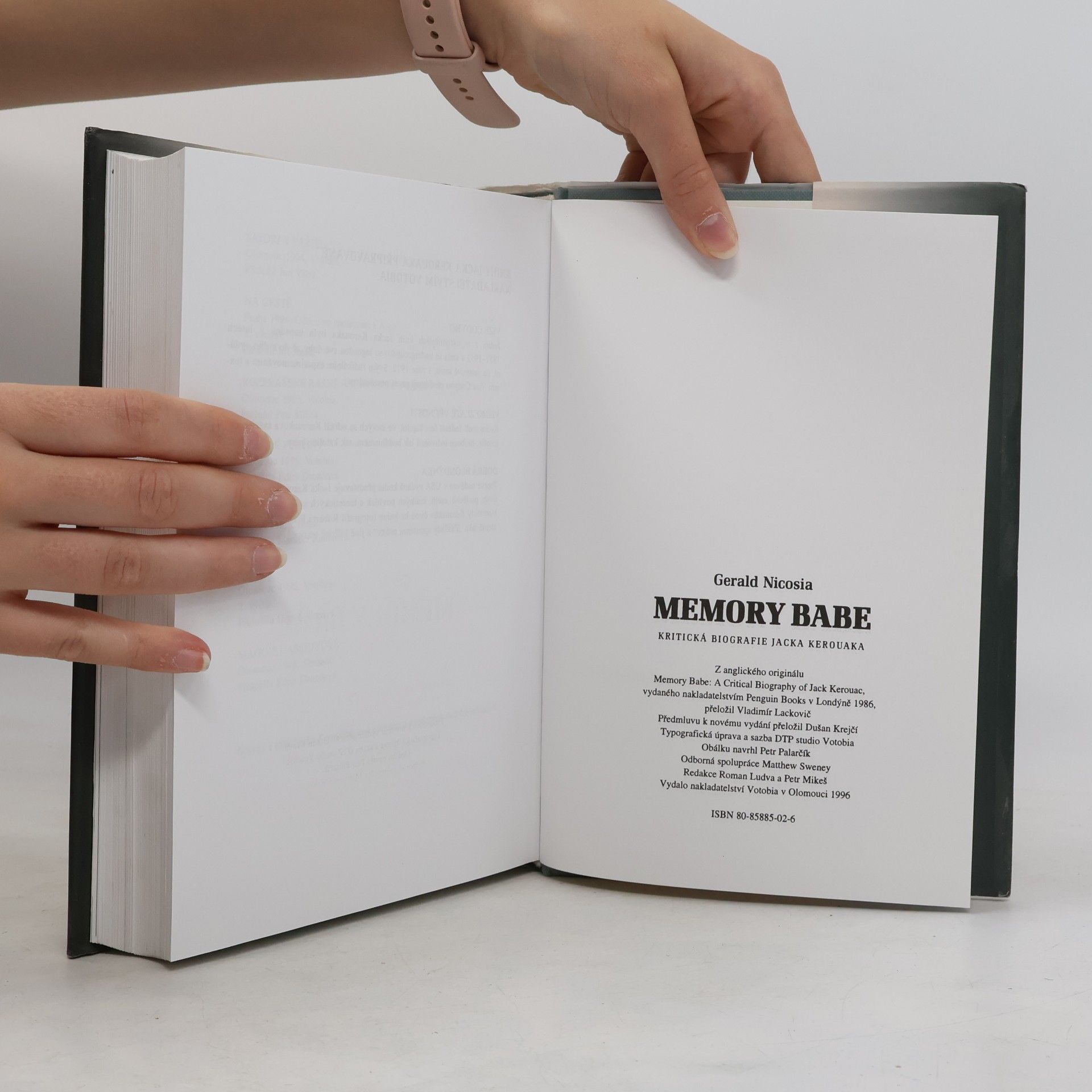 Gerald Nicosia Memory Babe. Kritická biografie Jacka Kerouaka