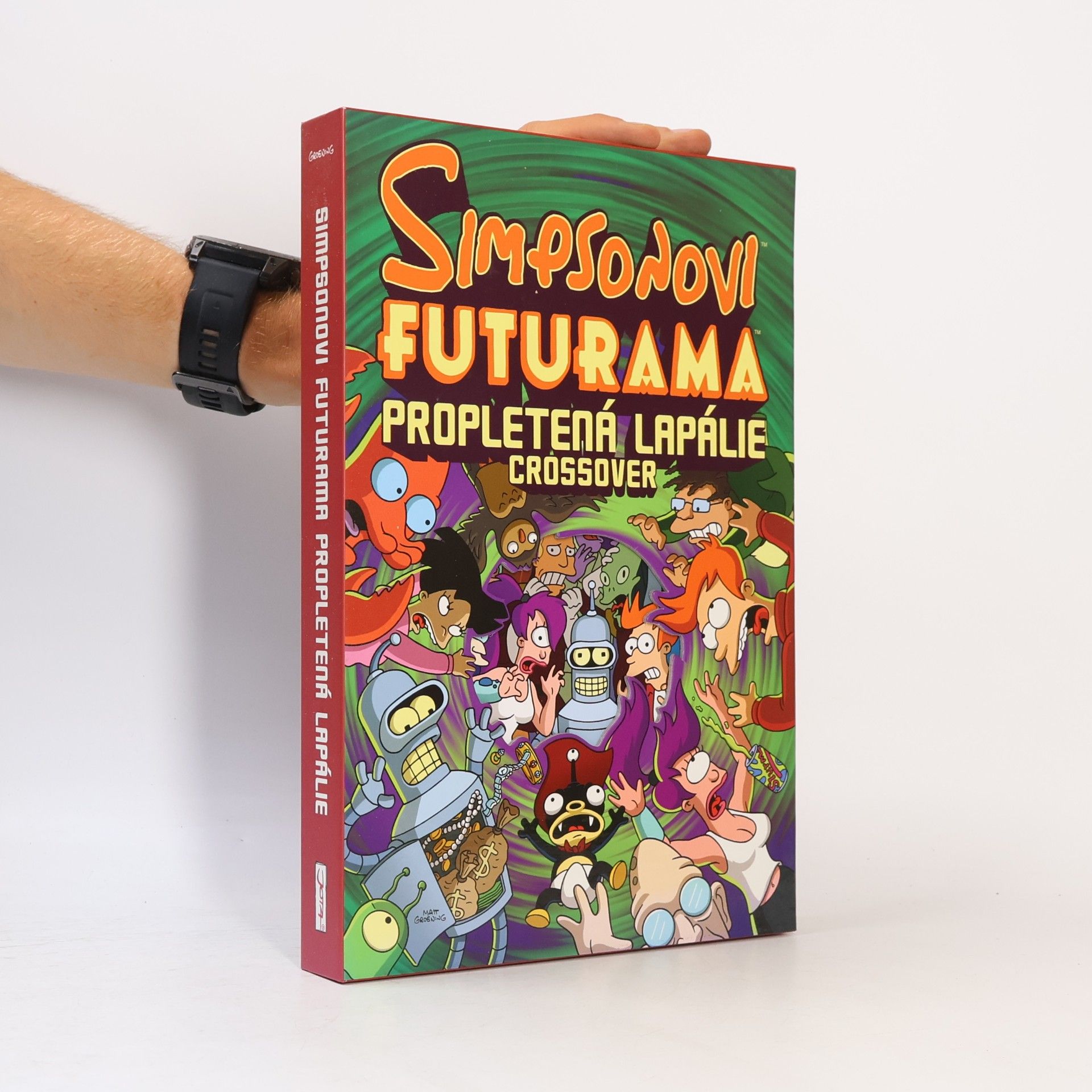 Věra Petrášová Simpsonovi - Futurama. Propletená lapálie: Crossover (s přílohou)