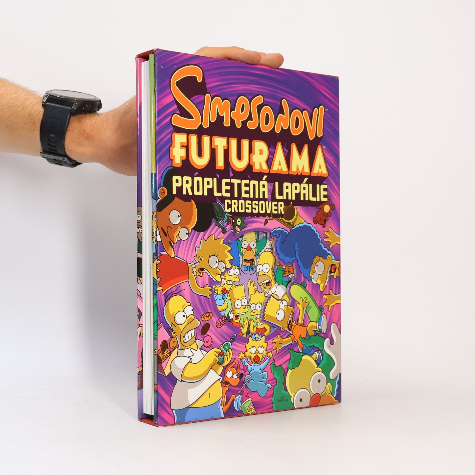 Matt Groening Simpsonovi - Futurama. Propletená lapálie: Crossover (s přílohou)