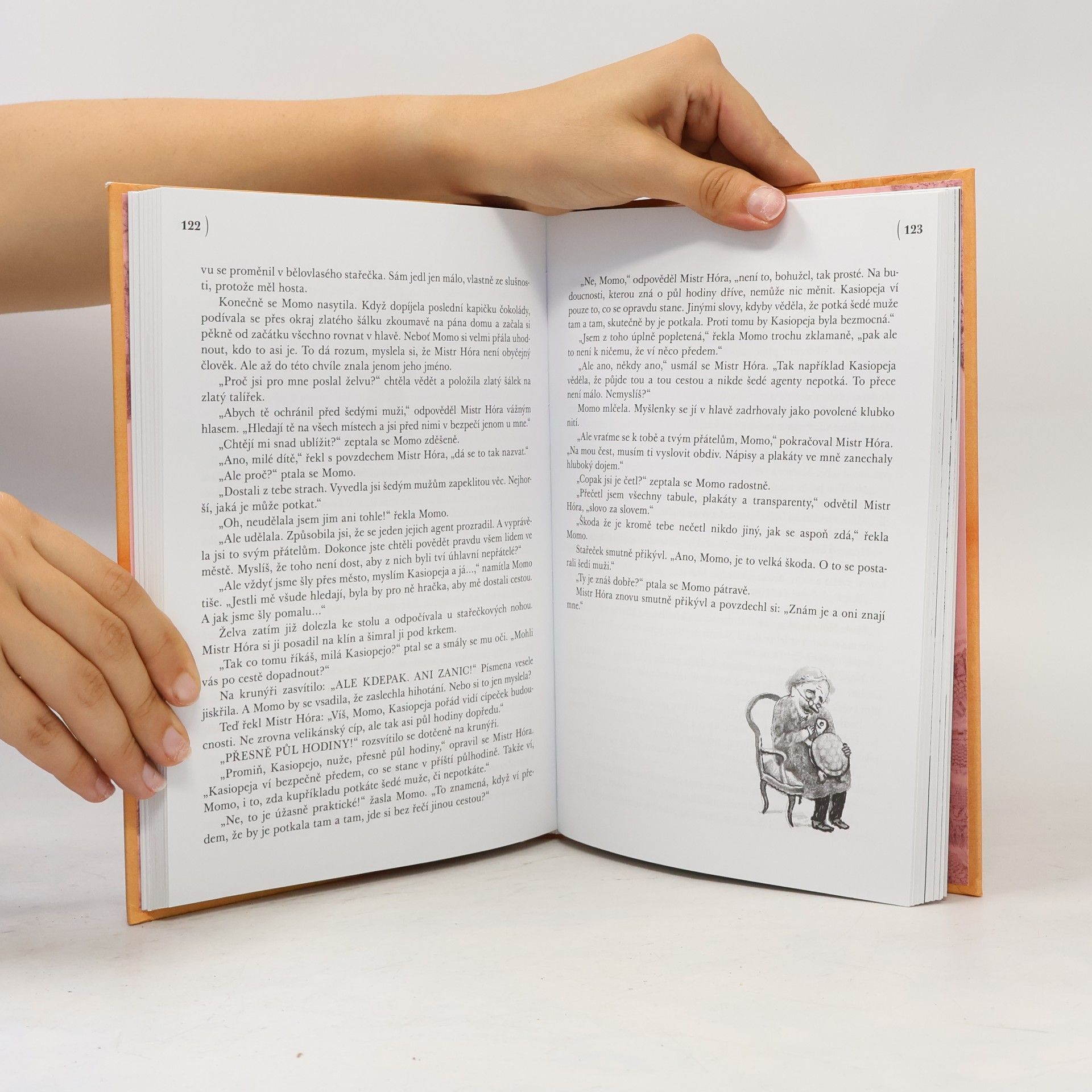 Michael Ende Děvčátko Momo a ukradený čas