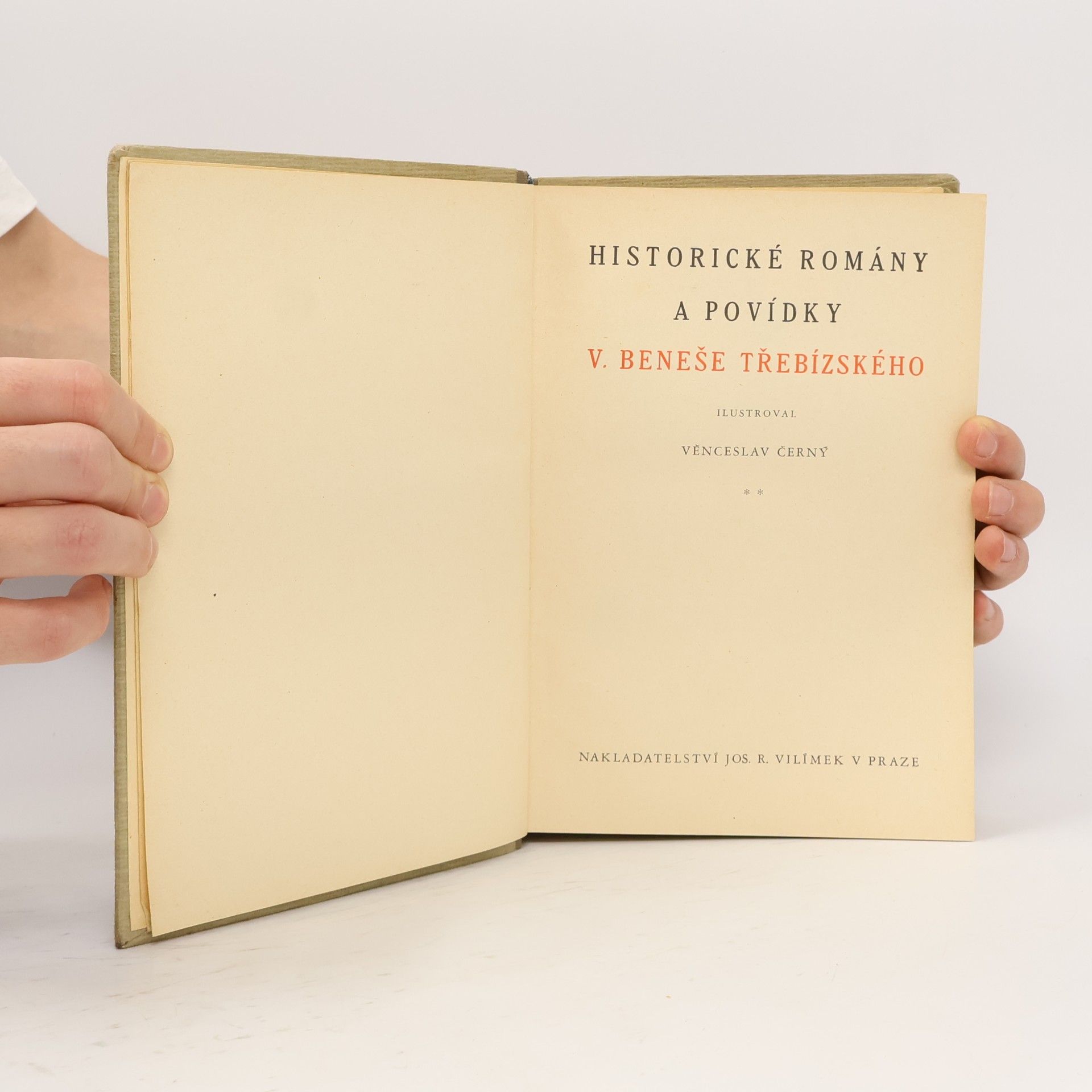 Václav Beneš Třebízský Historické romány a povídky Václava Beneše Třebízského II.
