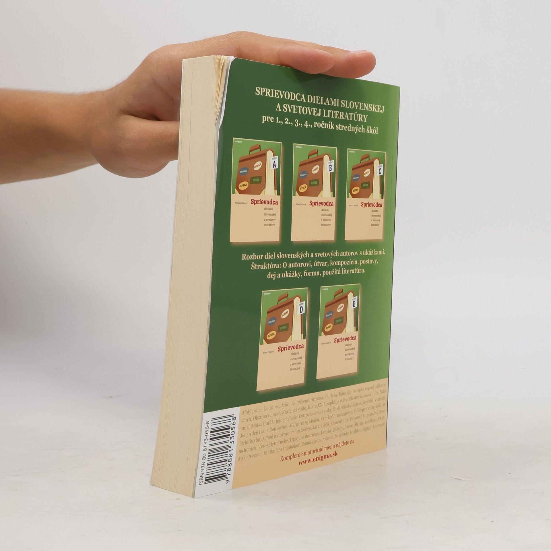 Milada Caltíková Sprievodca dielami slovenskej a svetovej literatúry. Výber D.