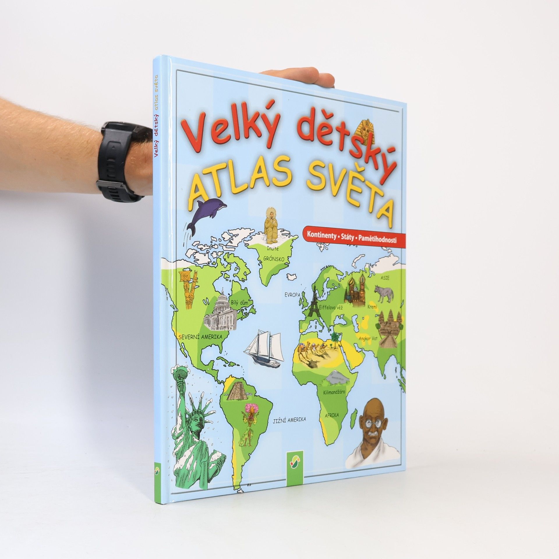 Michael Hahn Velký dětský atlas světa