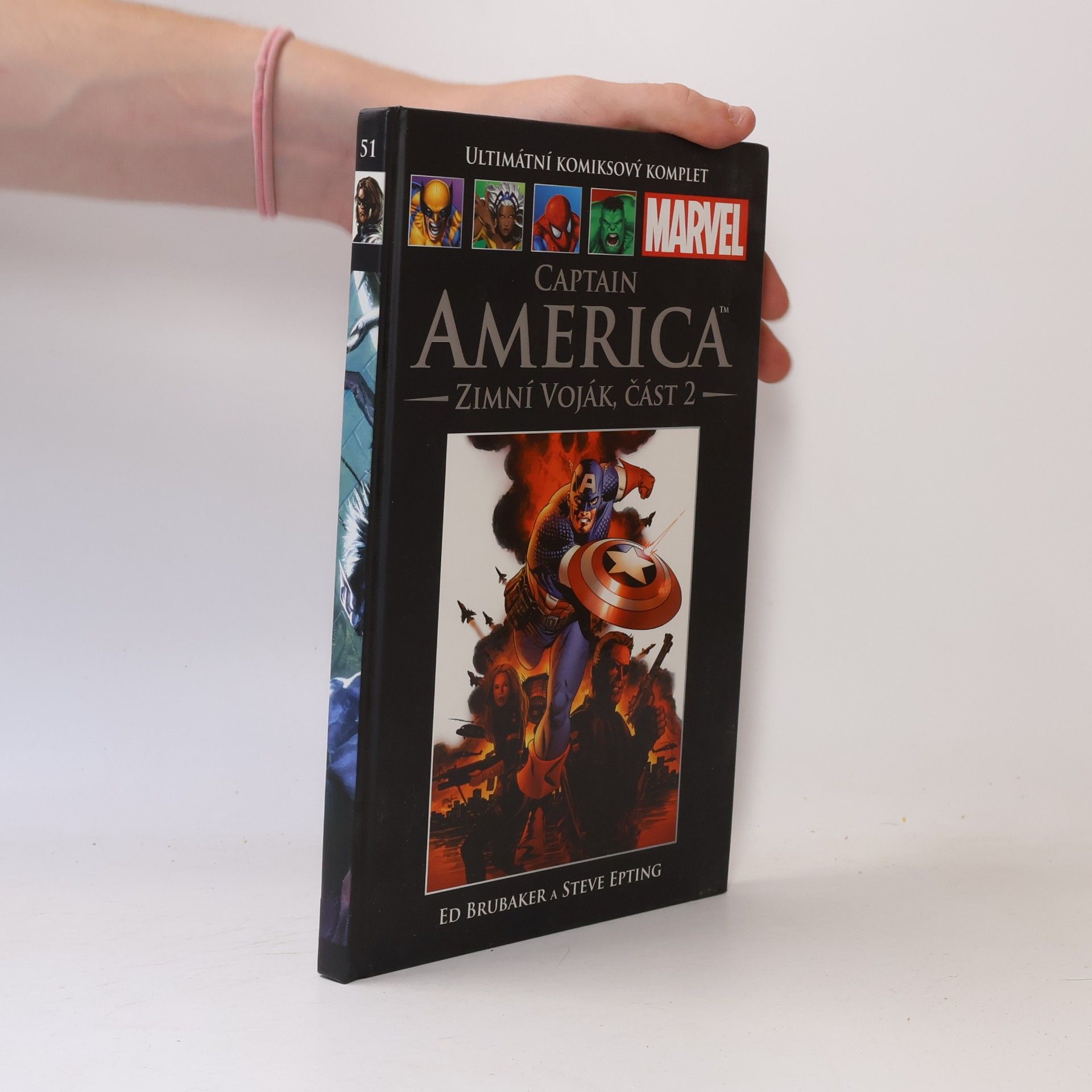 Steve Epting Ultimátní komiksový komplet 51. Captain America. Zimní voják. Část 2