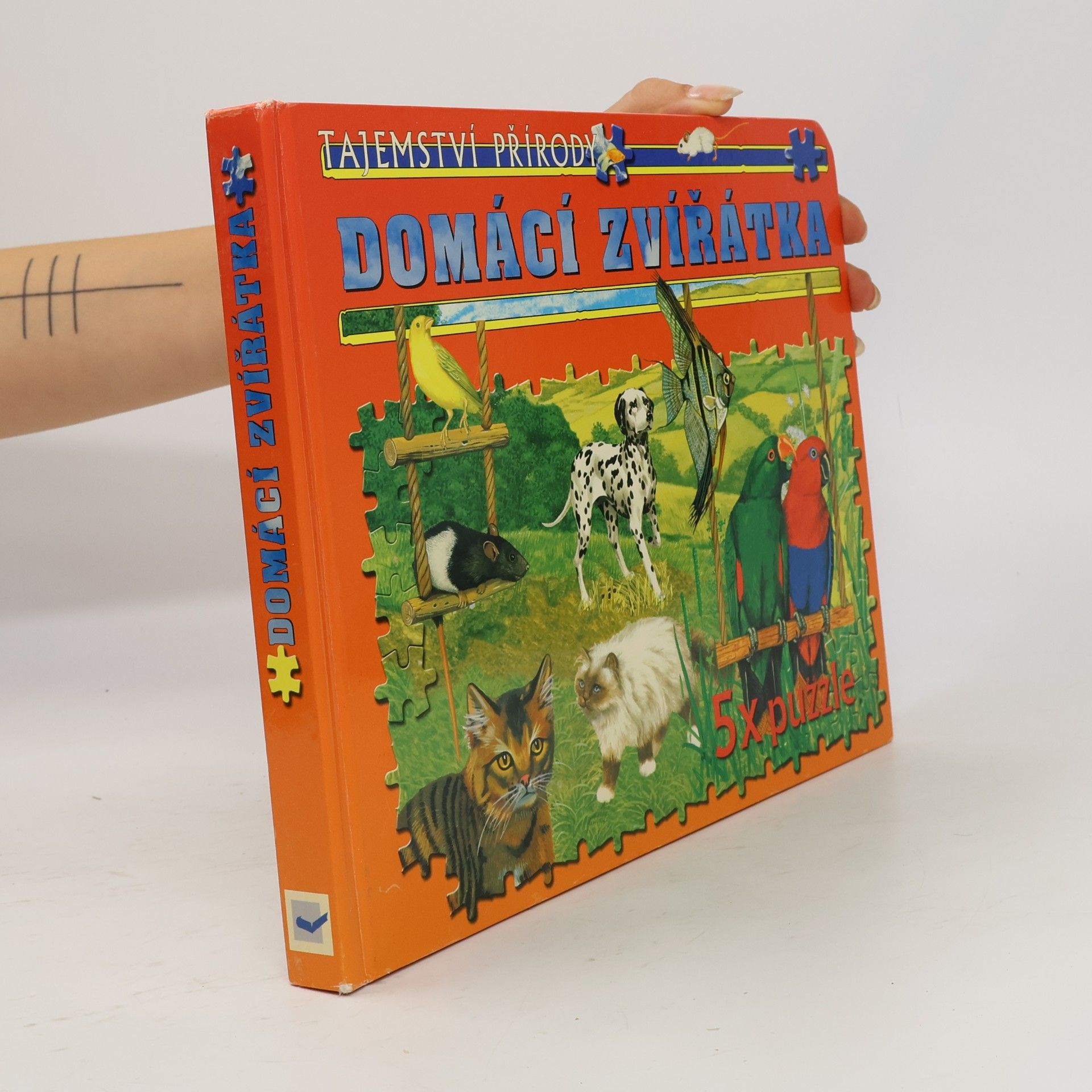 Auteurscollectief Domácí zvířátka. 5x puzzle